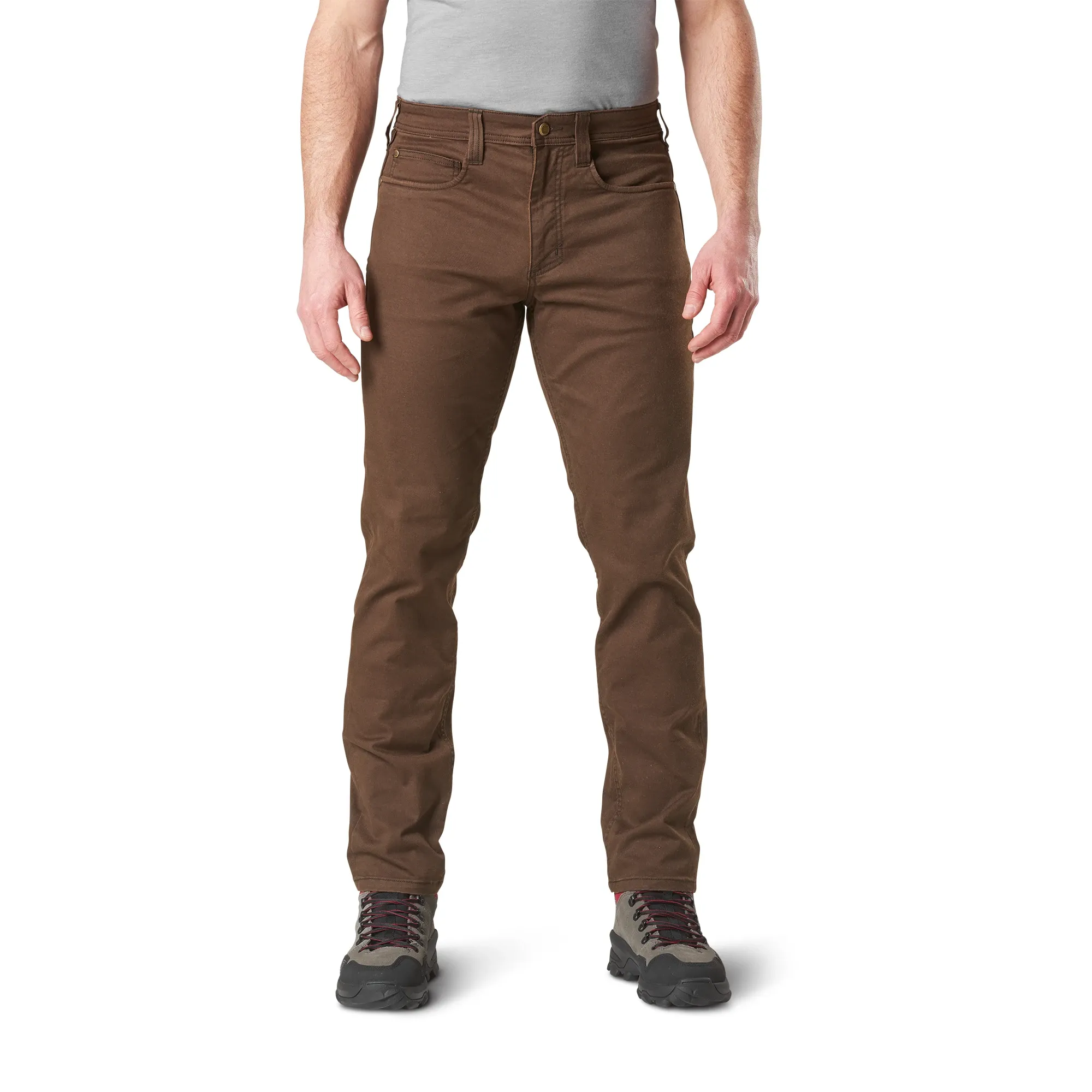 Defender-Flex Slim Pantalone — Black (1)