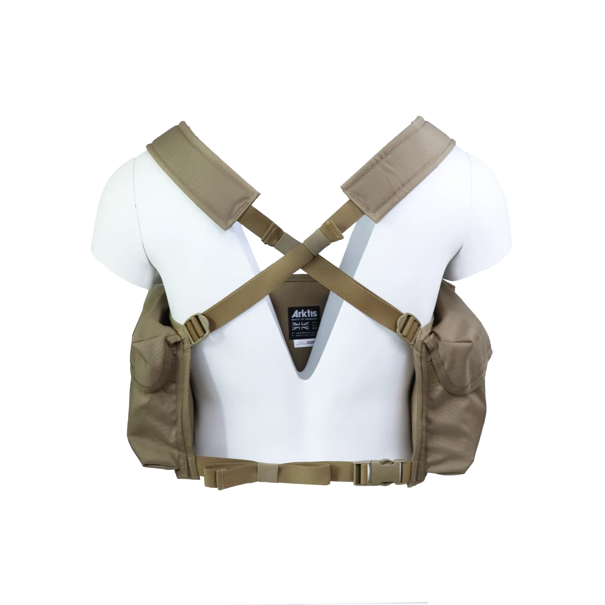 M170 Classic Chest Rig — Coyote (2)