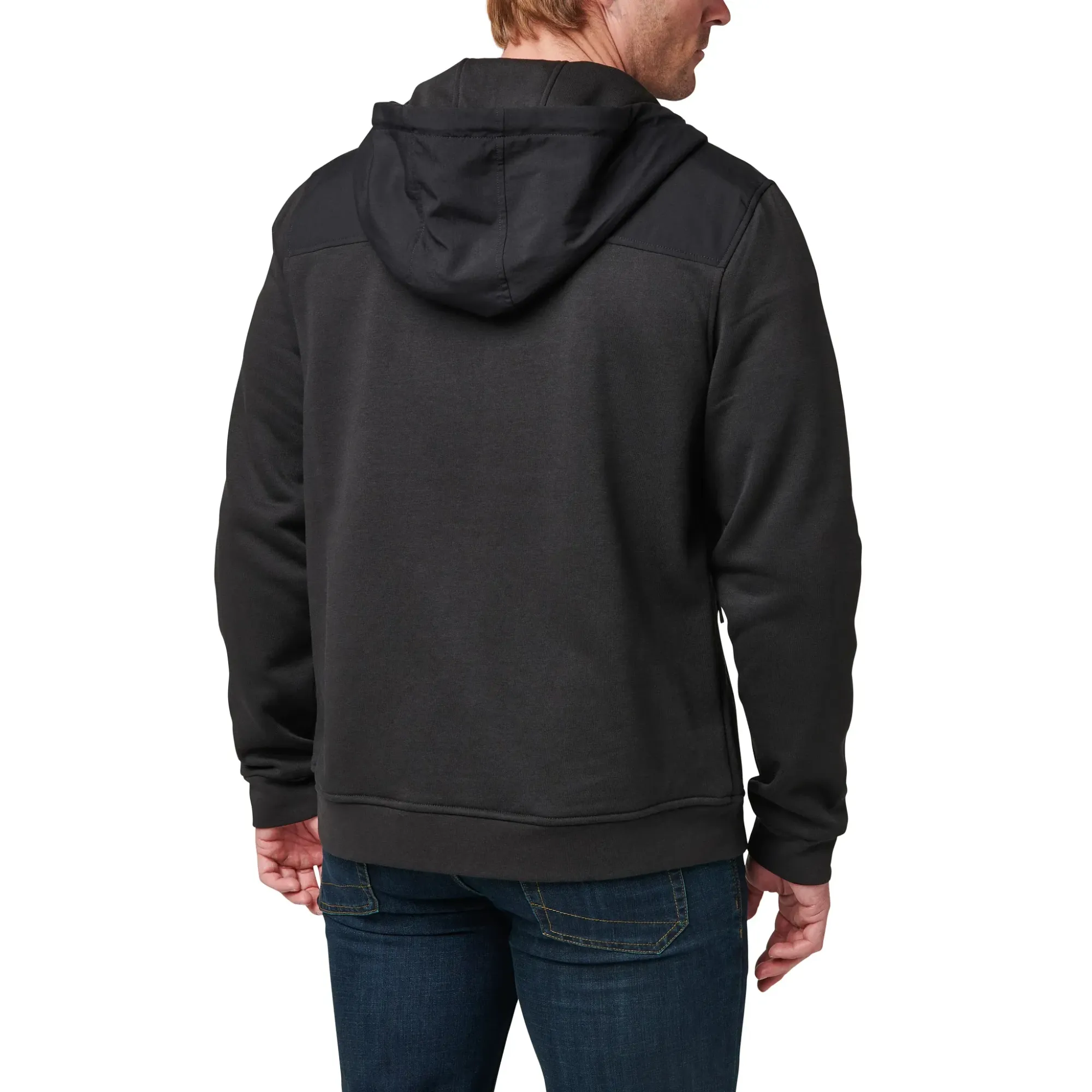 Arms Full Zip Jacket — Black (3)