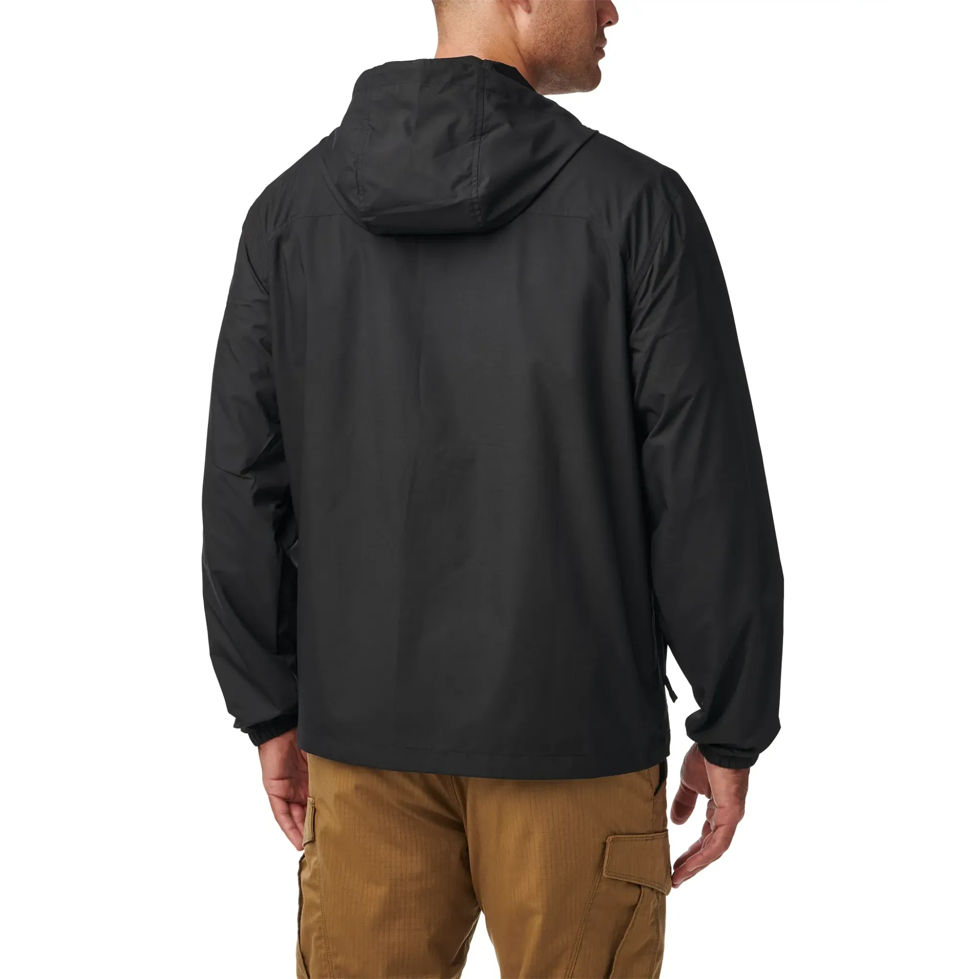 Radar Packable Jacket — Black (2)