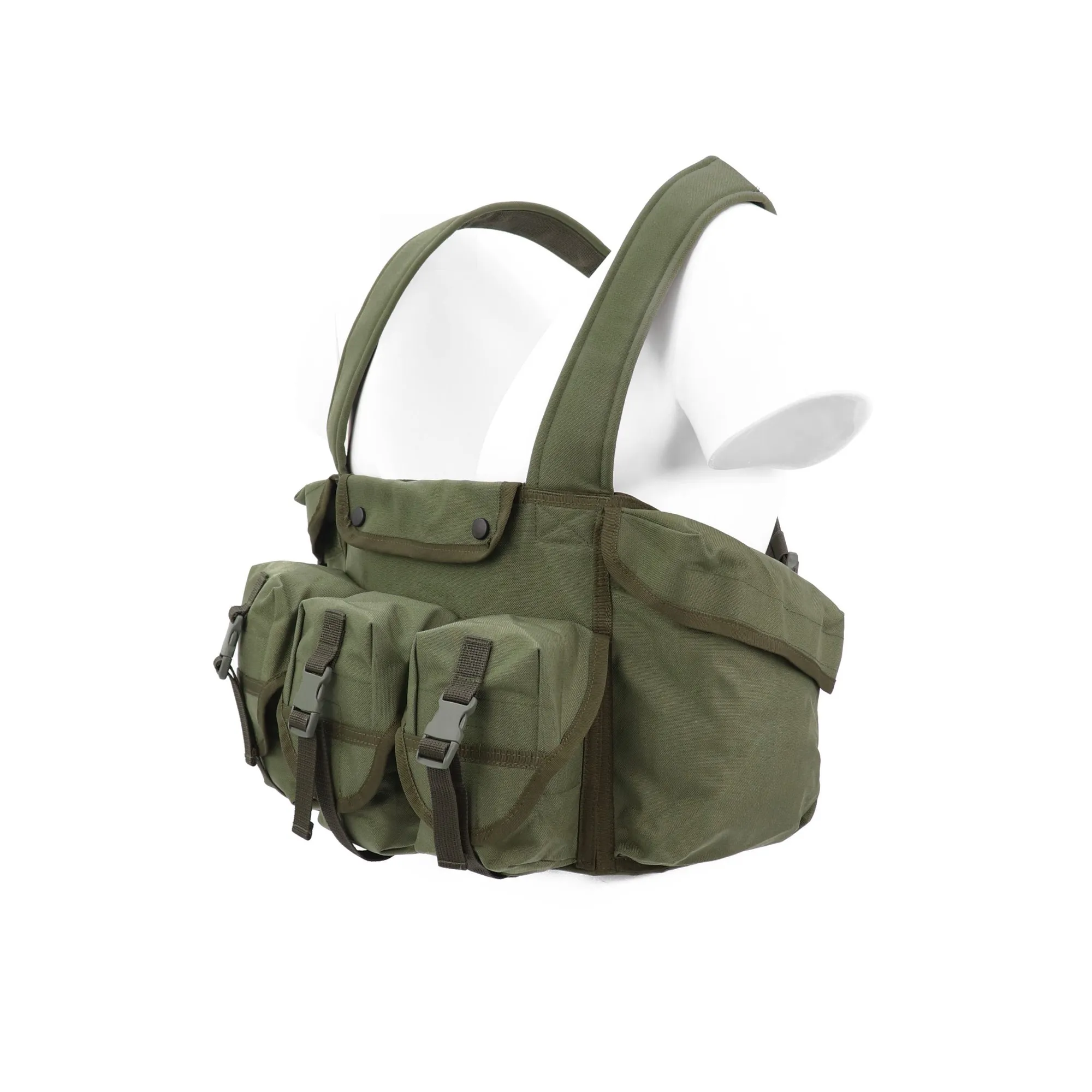 M170 Classic prsni nosač (chest rig) — Olive Green (2)