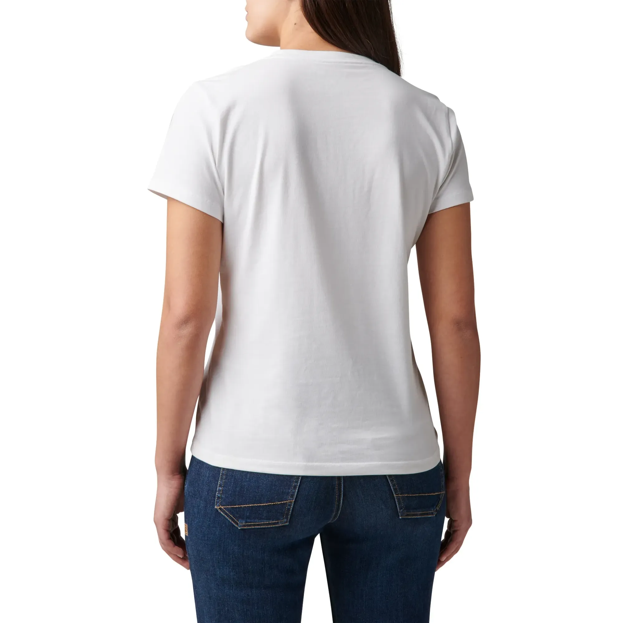 Bailey Short Sleeve Tee — White (2)