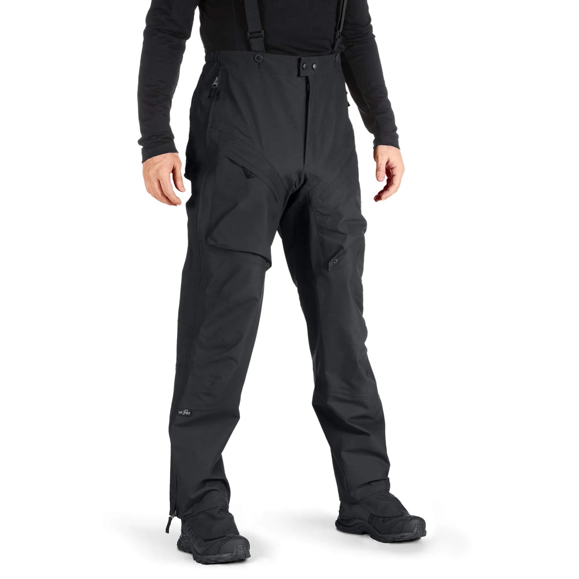 Monsoon XT taktičke kišne pantalone, crna