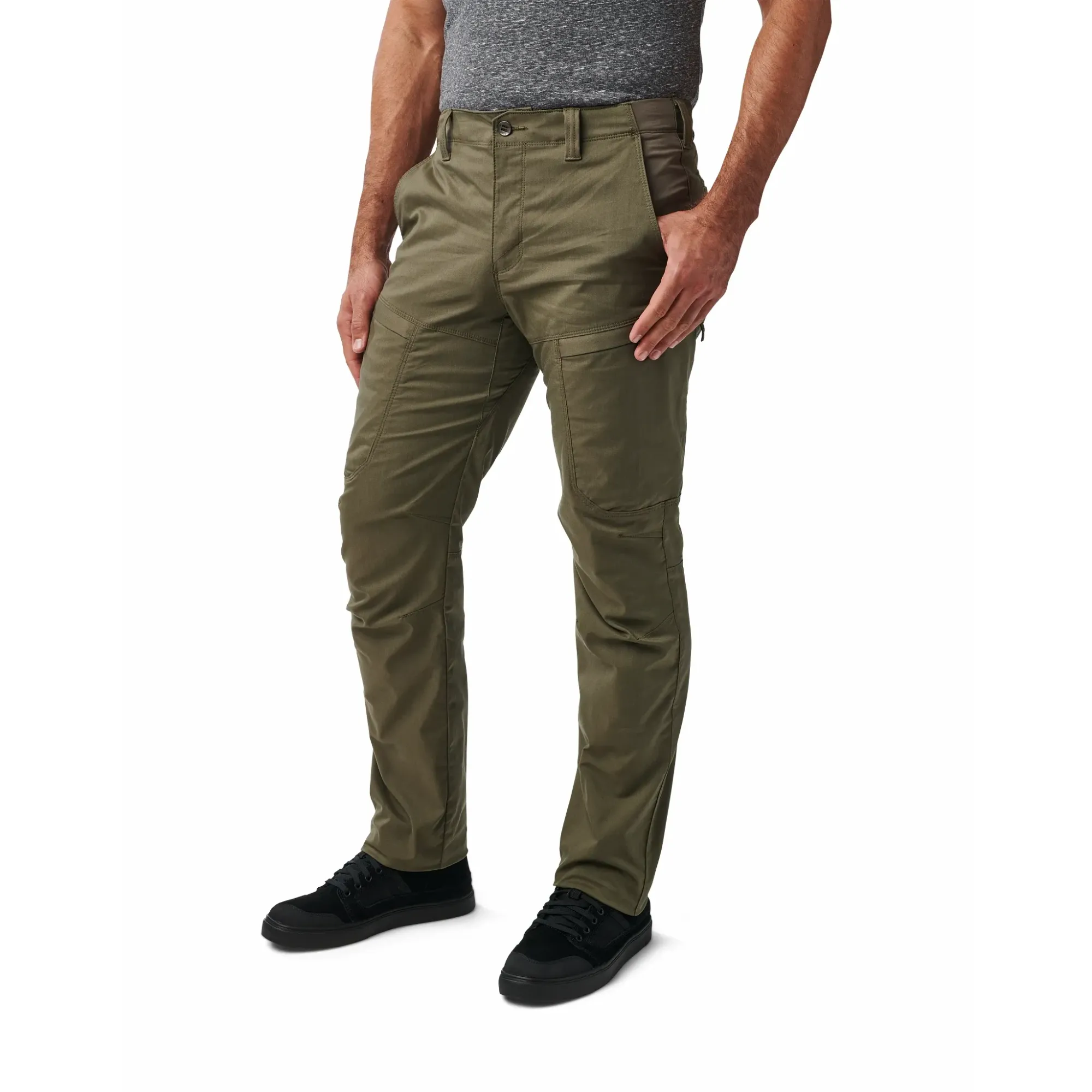 5.11® Men's Straight Fit Ridge Cargo Pant — Ranger Green (4)