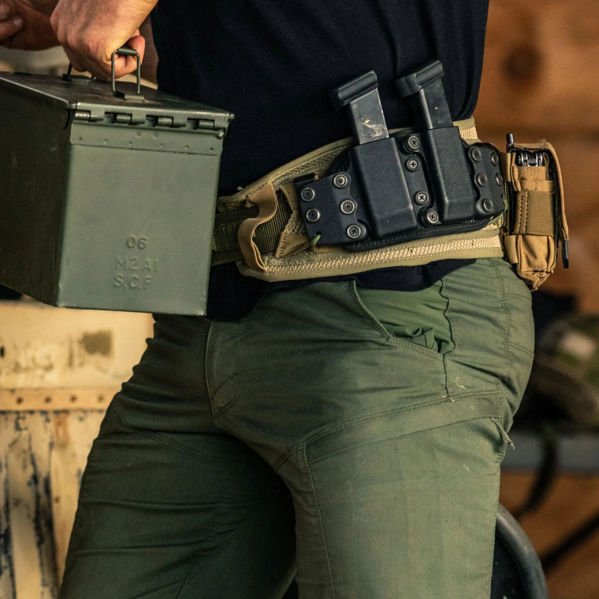 Combat Belt — Black (3)