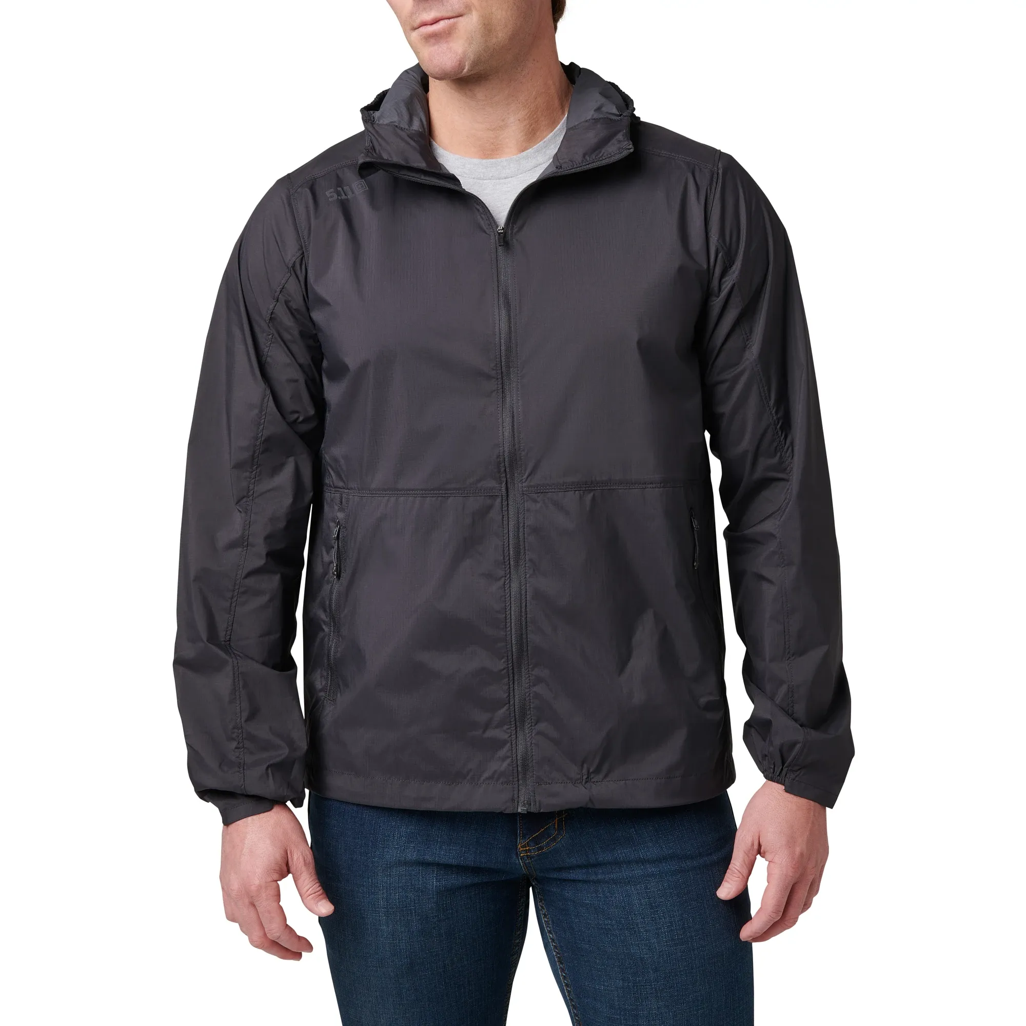 Packable Windbreaker — Volcanic (1)