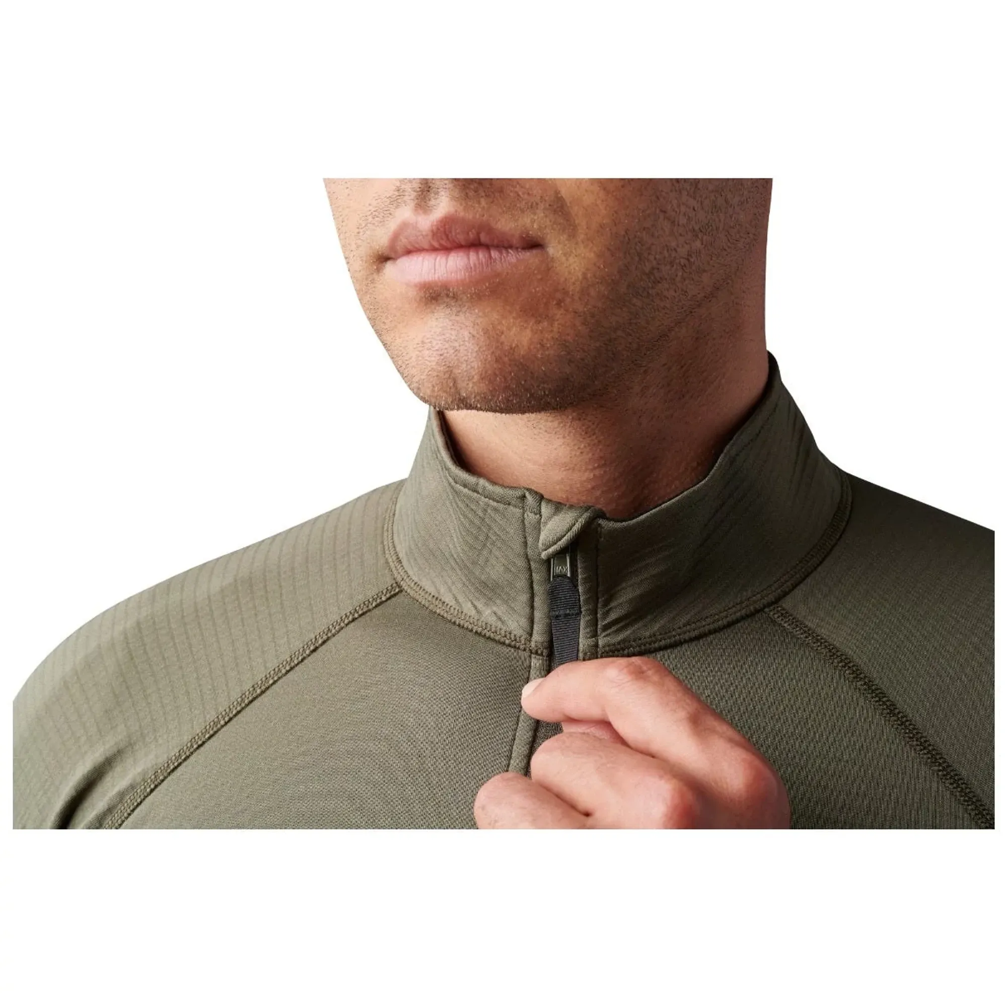 Stratos 1/4 Zip — Black (4)
