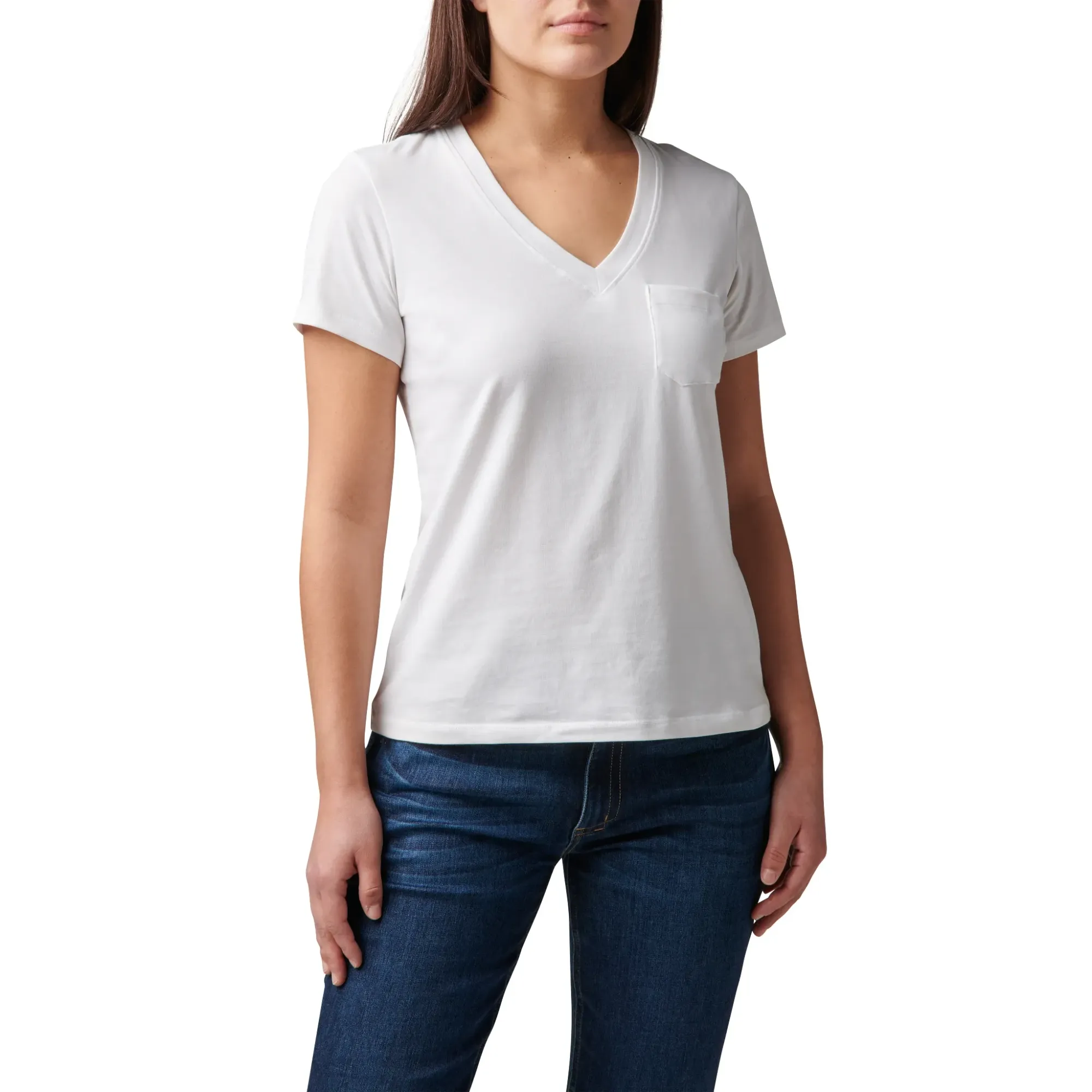 Bailey Short Sleeve Tee — White (3)