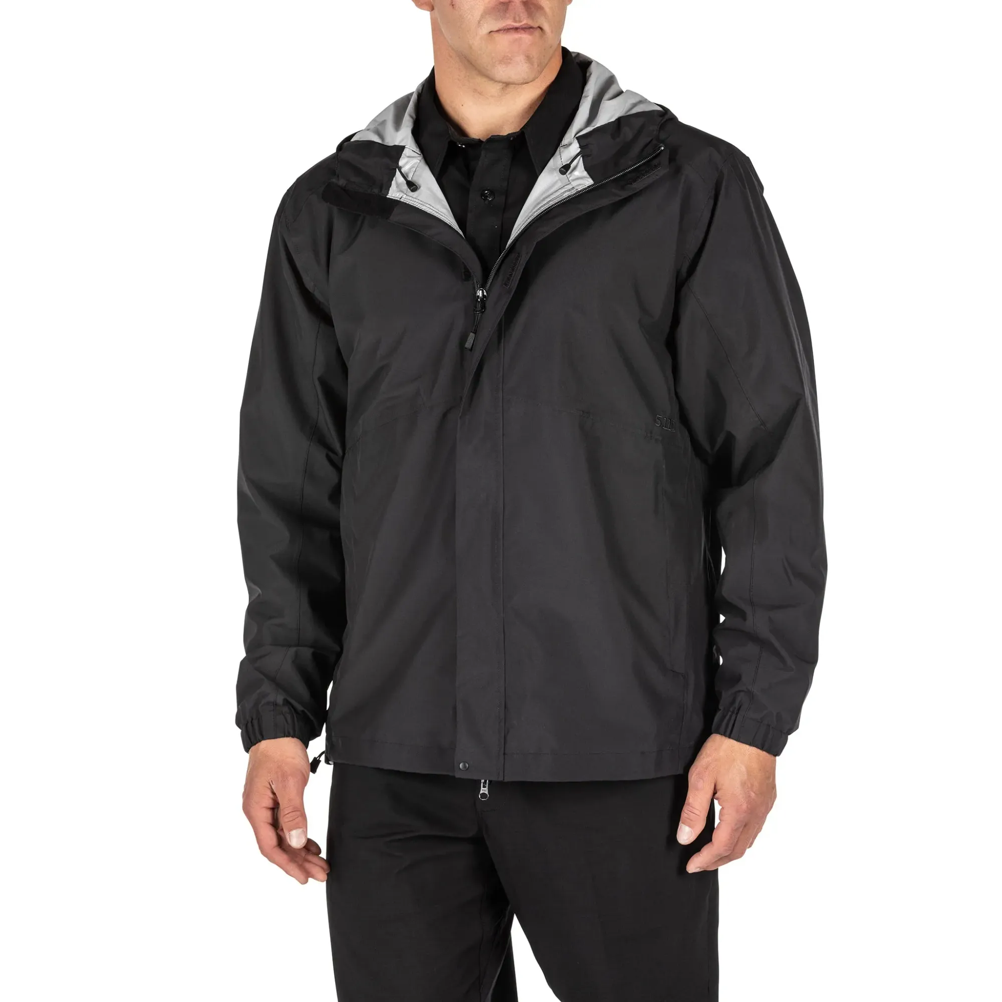 Duty Rain Shell Jakna — Black (3)