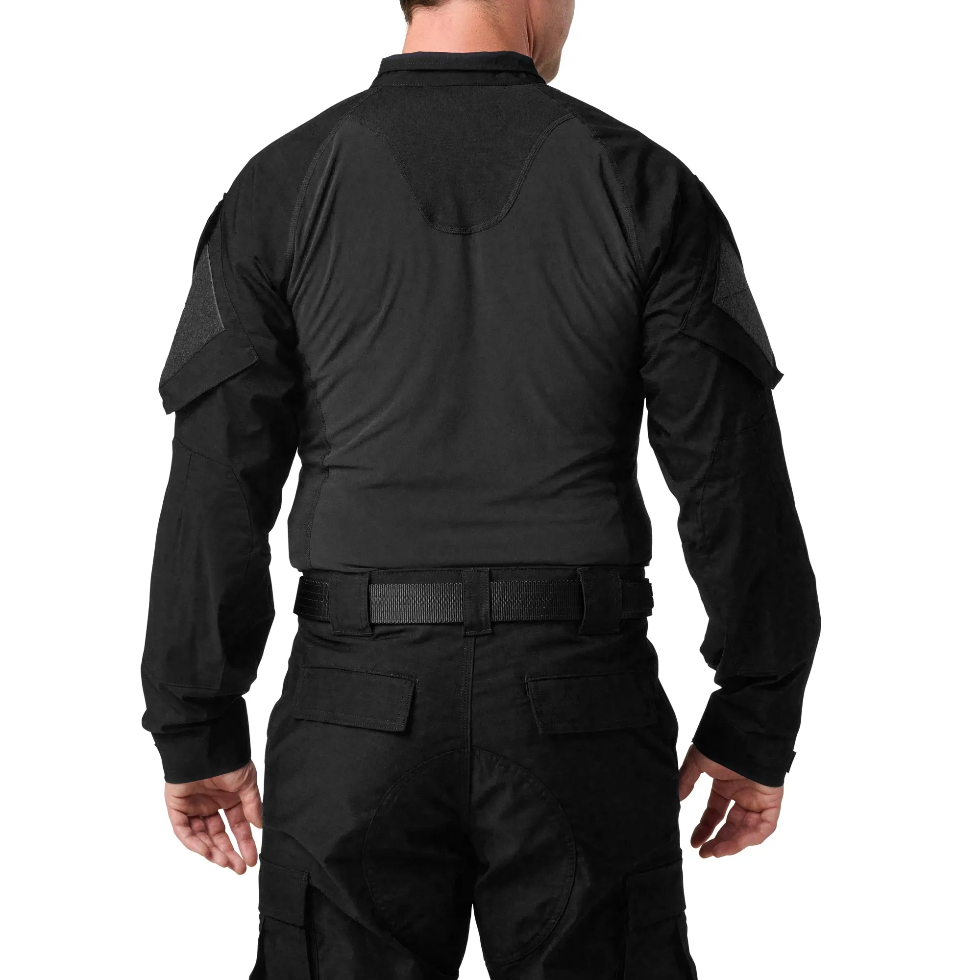 Flex-Tac® TDU® Rapid Long Sleeve Shirt — Black (2)