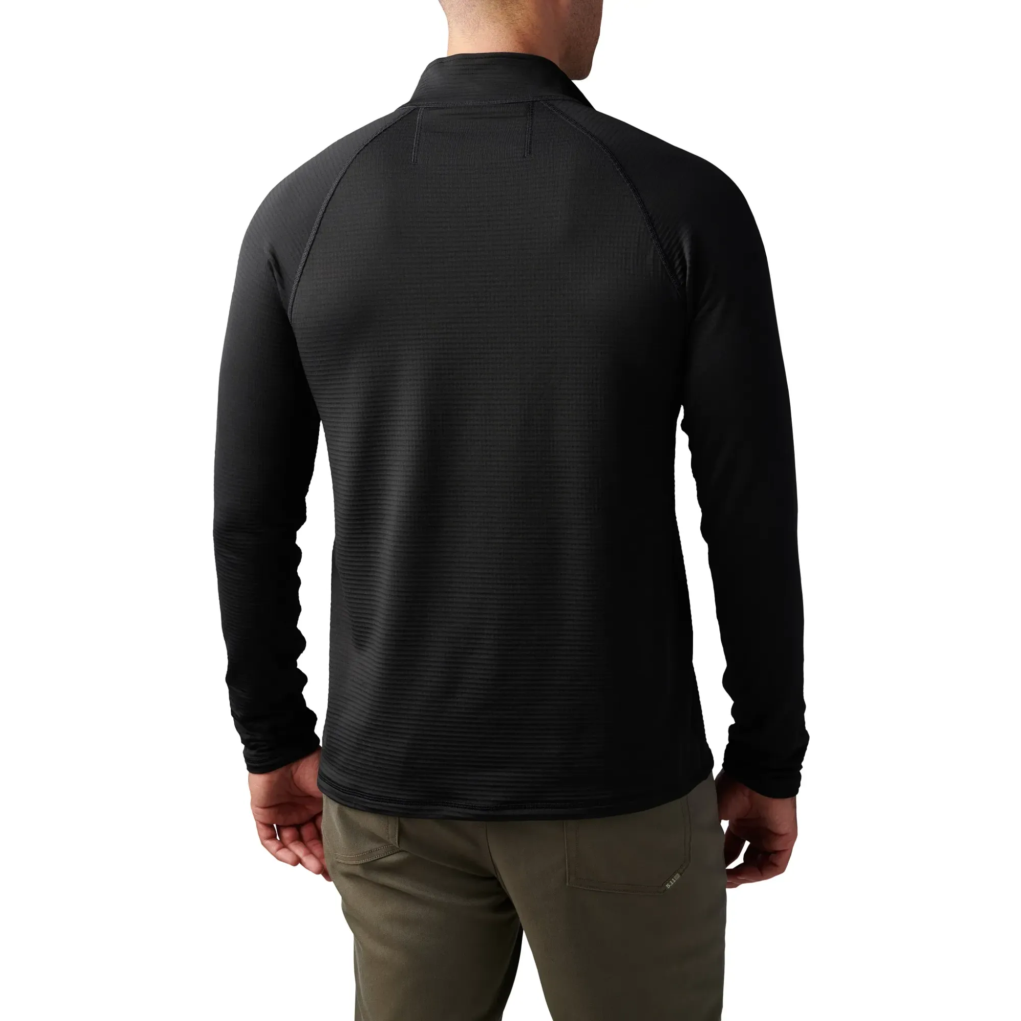 Stratos 1/4 Zip — Black (3)