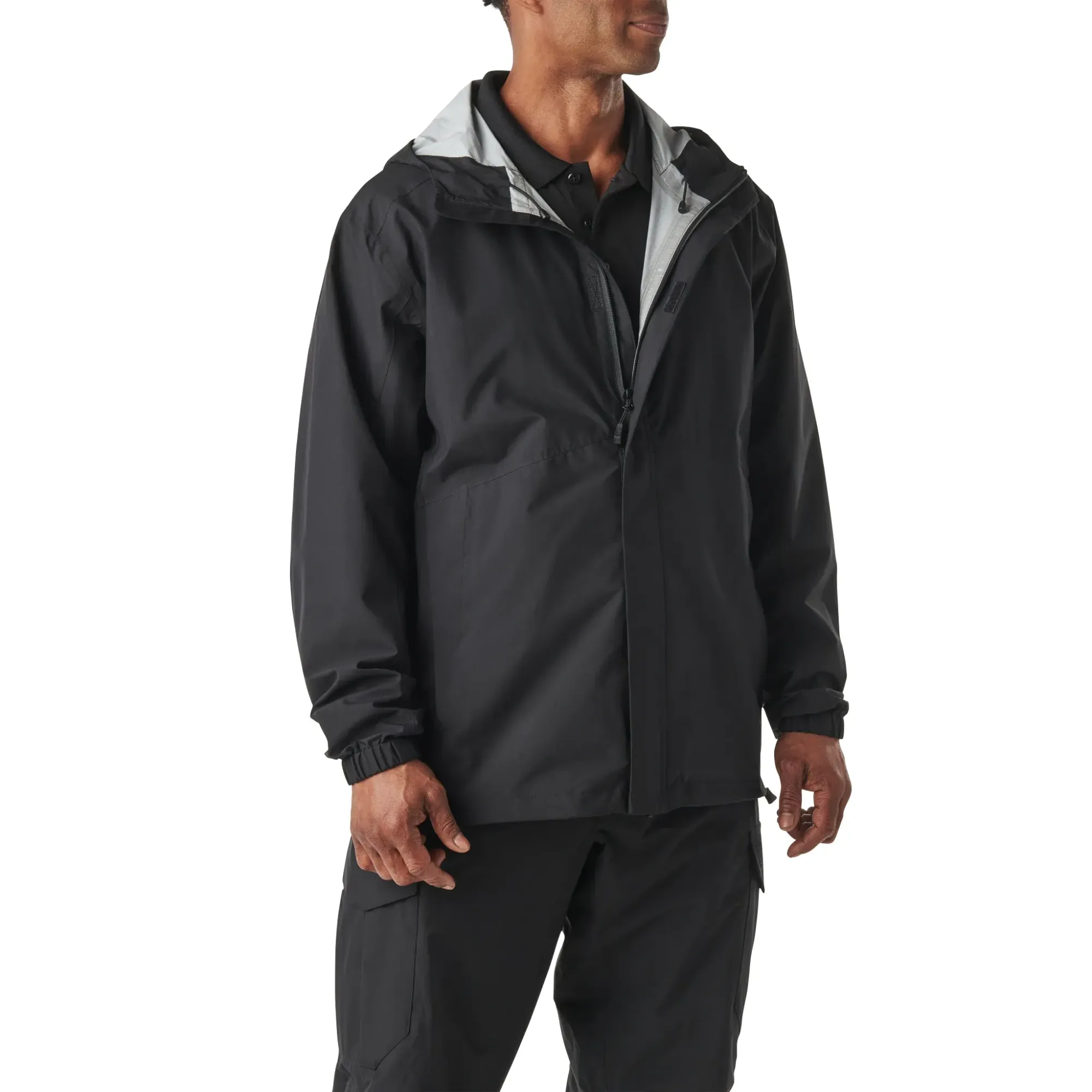 Duty Rain Shell Jakna — Black (4)