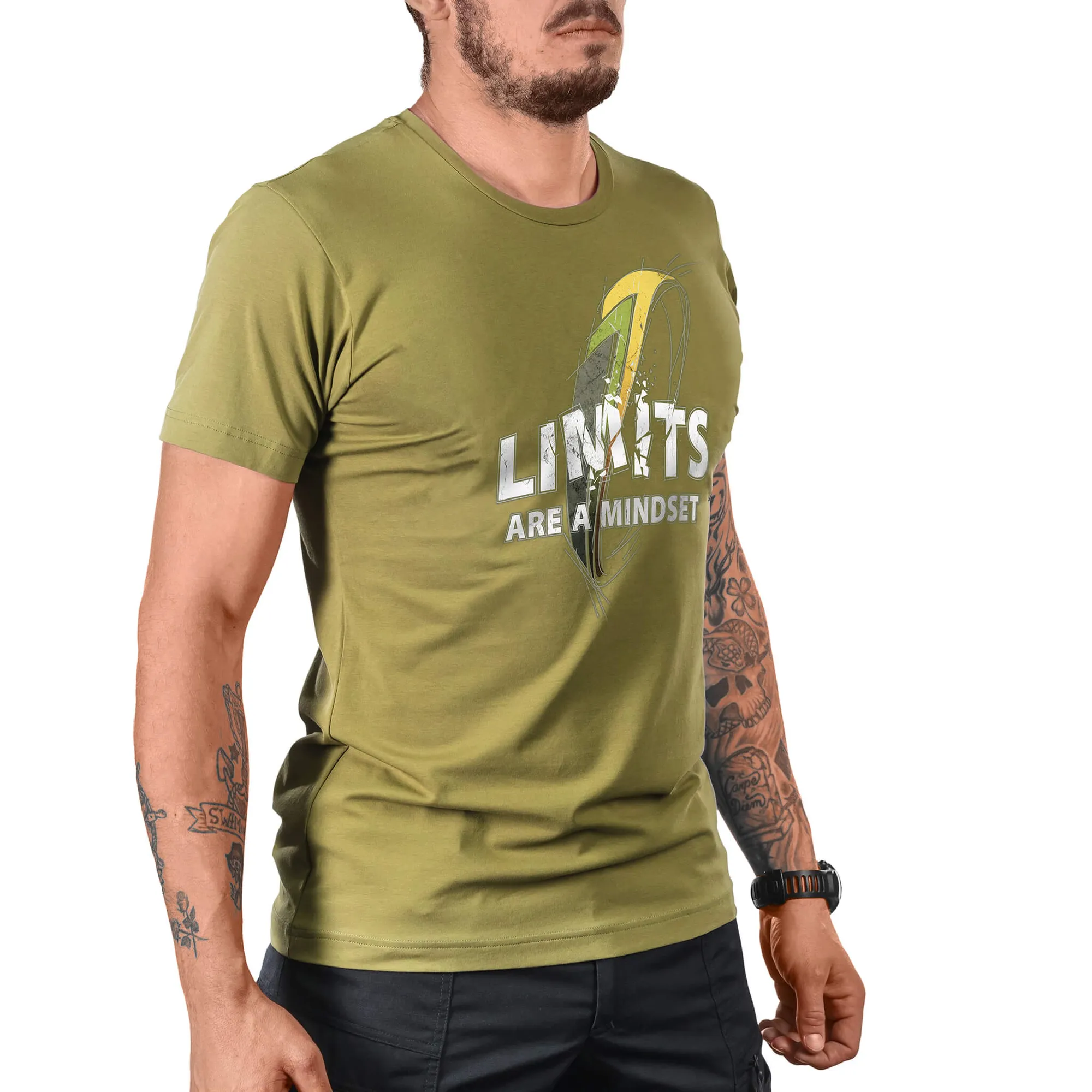 UF PRO Mindset Breaker majica, moss green
