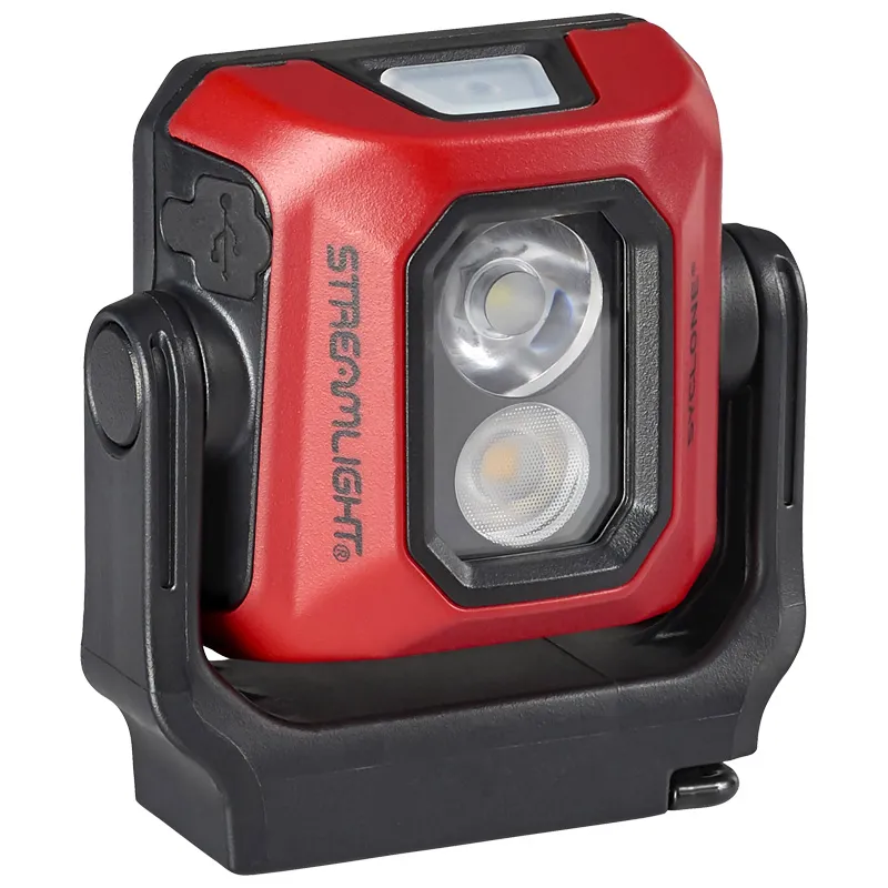 Syclone Compact Rechargeable Work Light — Red (2)