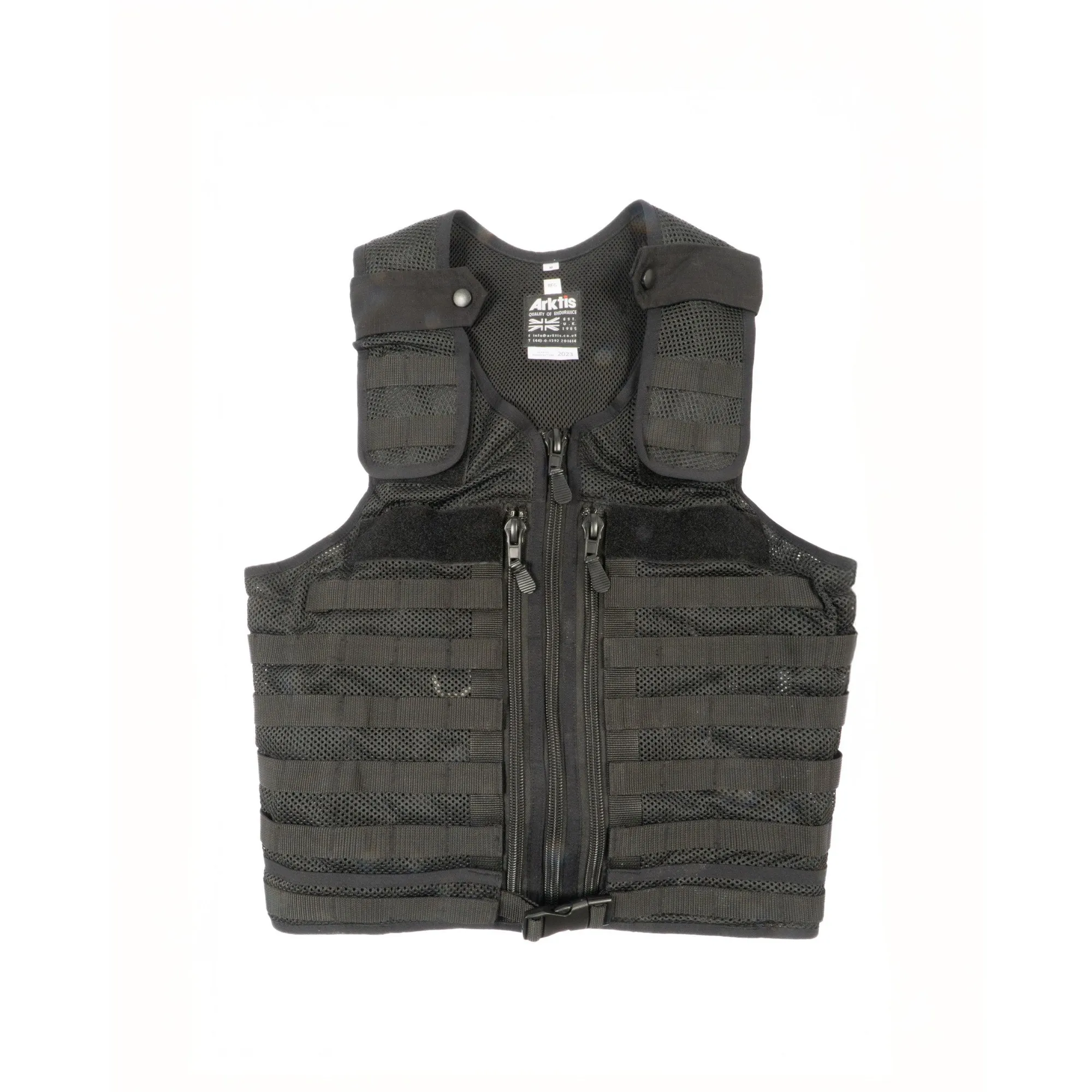 E9 Ergo MOLLE prsluk — Black (1)