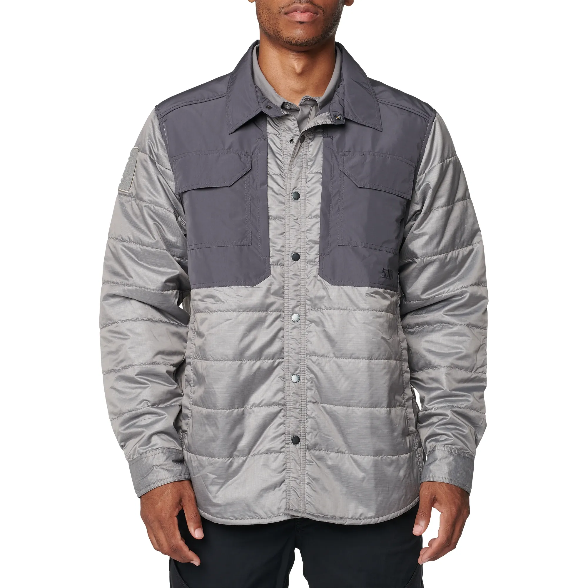 Peninsula Insulator Shirt Jacket — Storm (1)