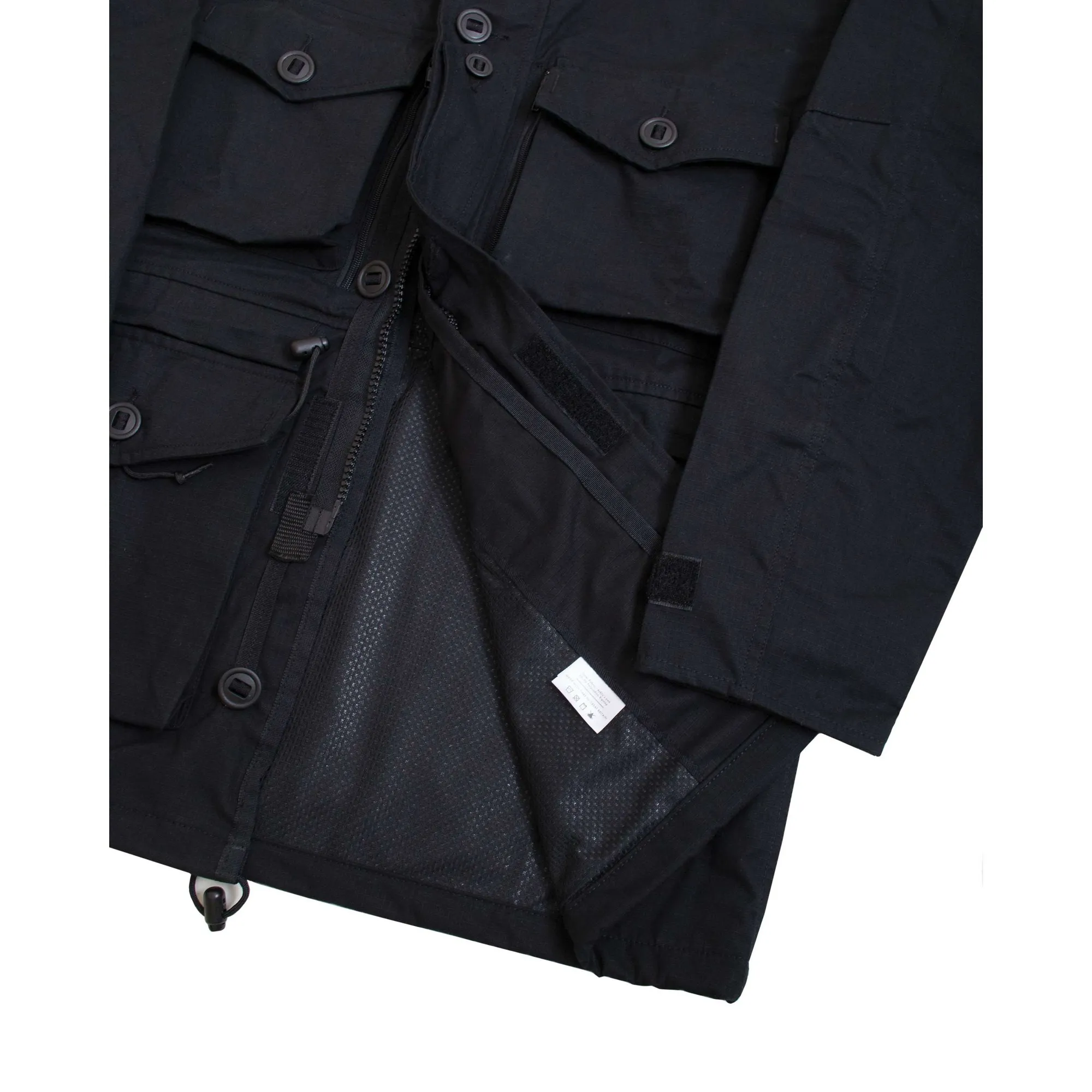 B310 Waterproof Combat Smock — Black (4)