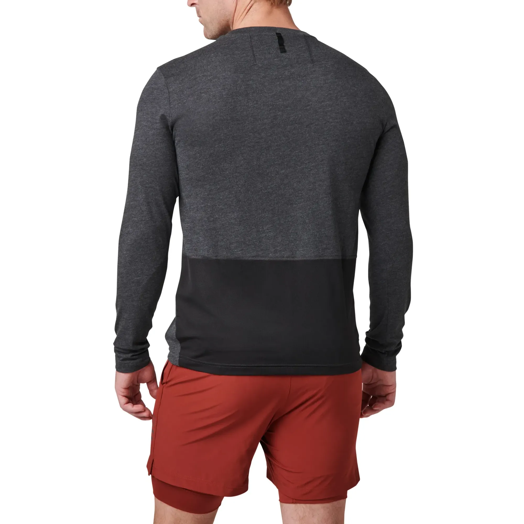PT-R® Charge Long Sleeve 2.0 — Black Heather (3)