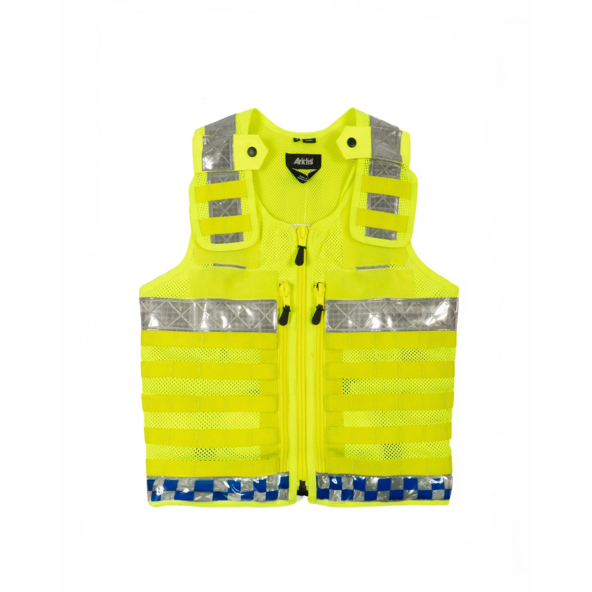 E9 Ergo MOLLE prsluk, fluorescentno žuta