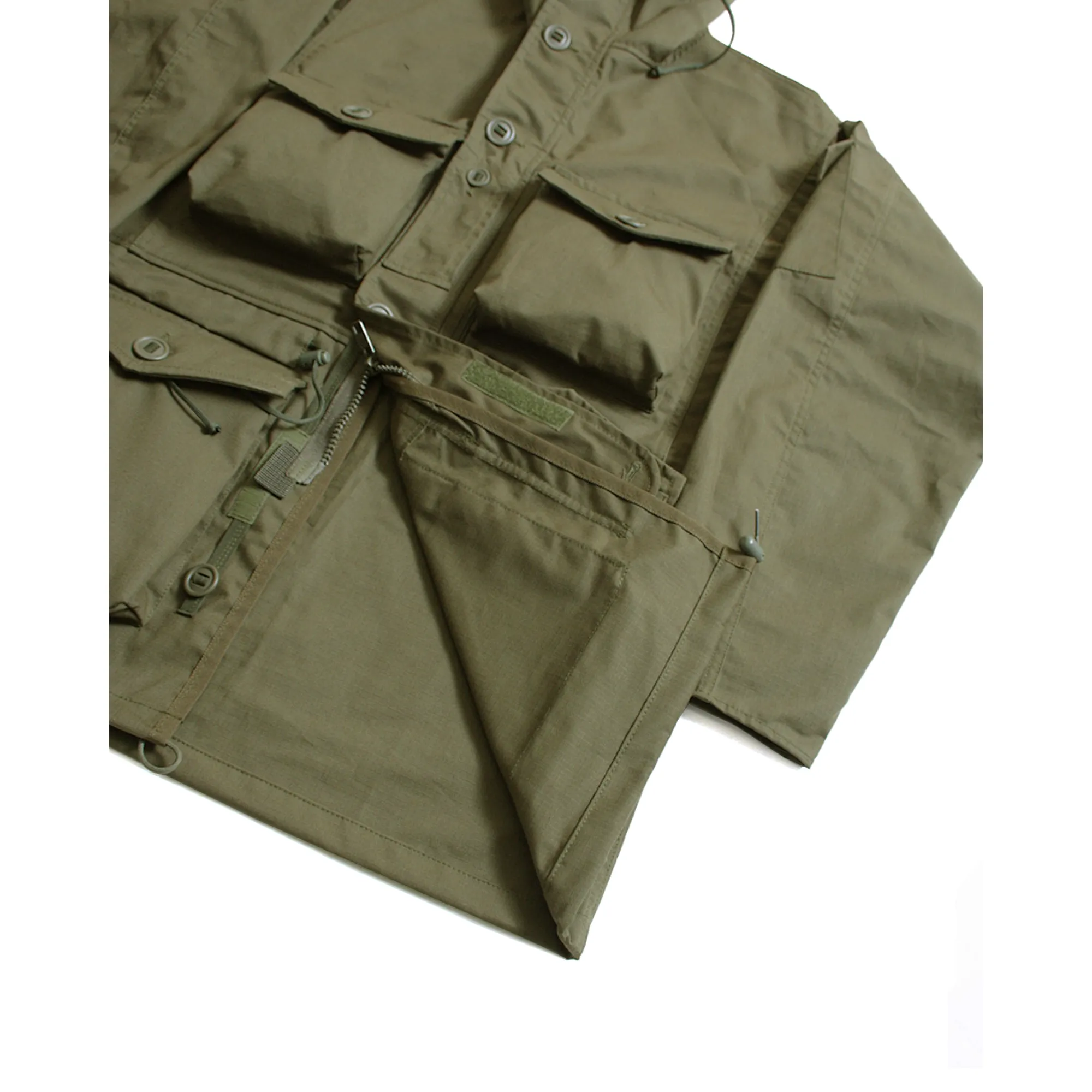 B110 Combat Smock — Olive Green (2)