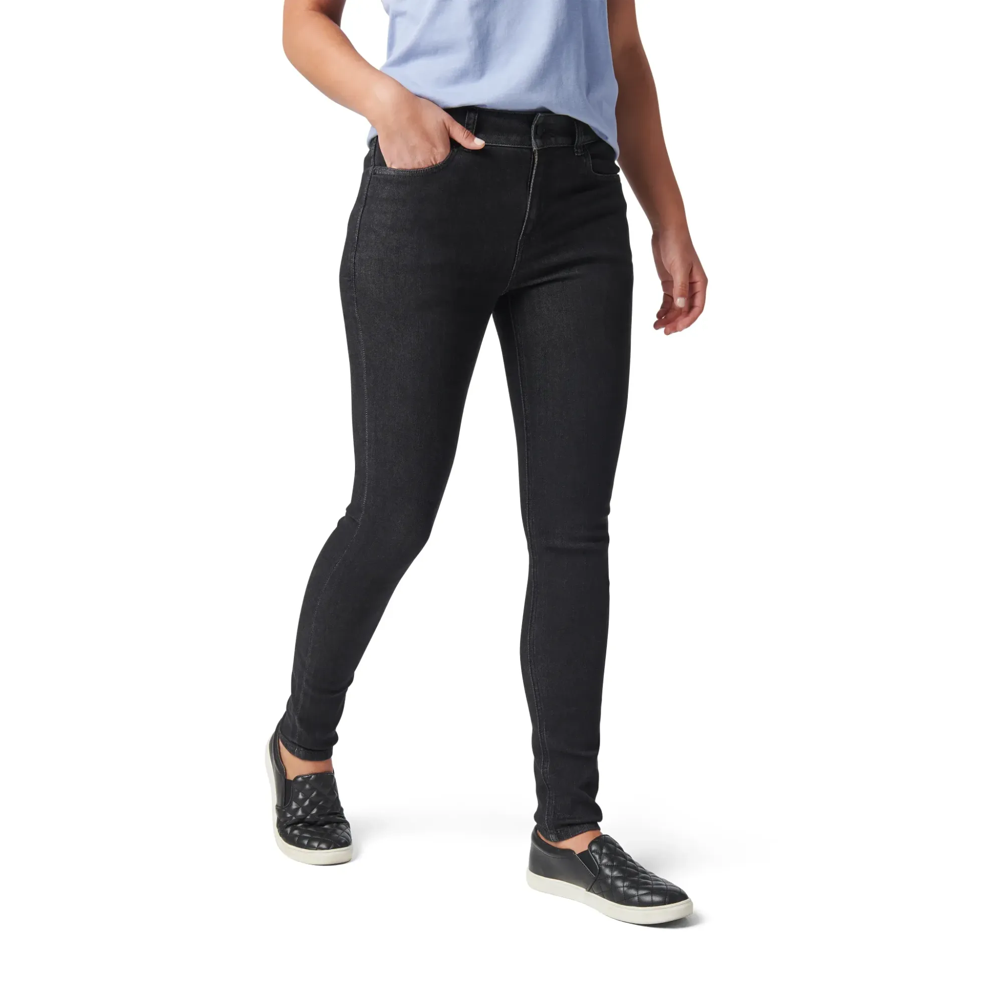 Britta Skinny Denim Jean — Washed Black (3)