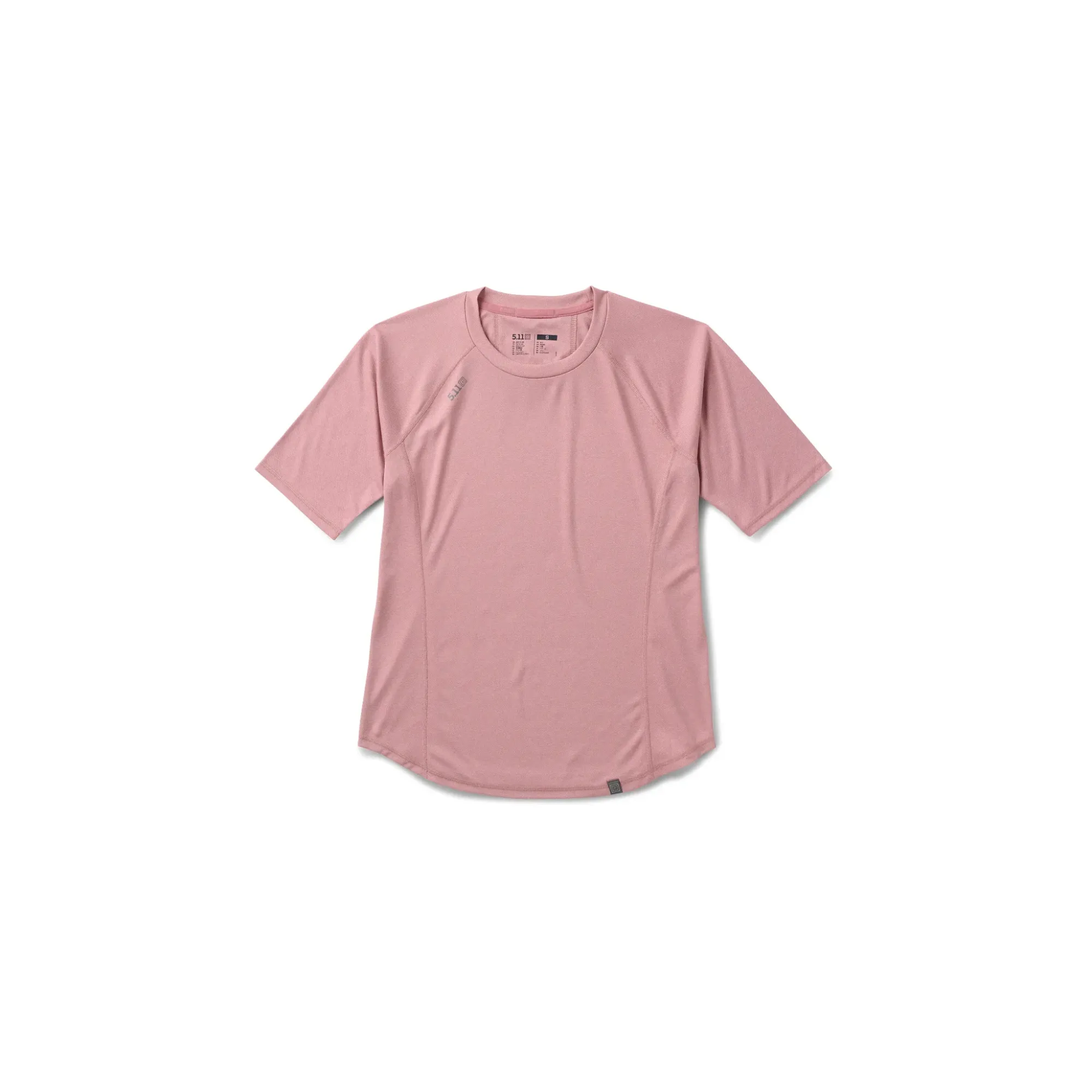 Women's Sulli UV Crew Short Sleeve (Shadow Rose Heather) — photo 2