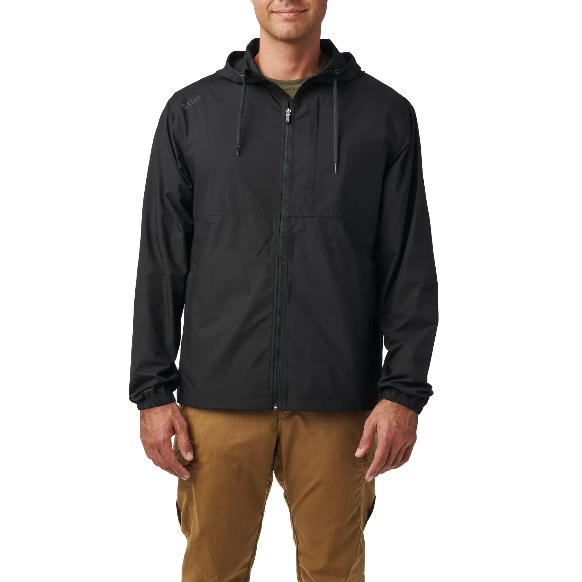 Radar Packable Jacket — Black (1)