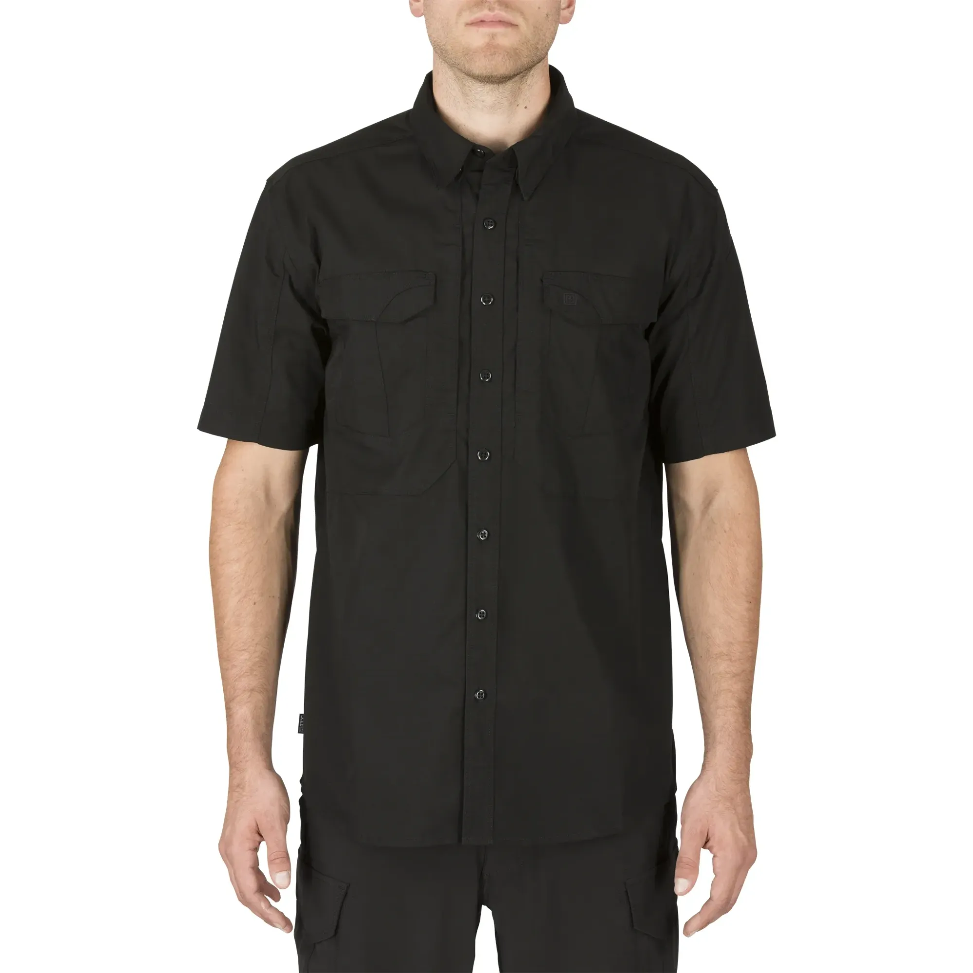 5.11 Stryke® Short Sleeve Shirt — Black (1)