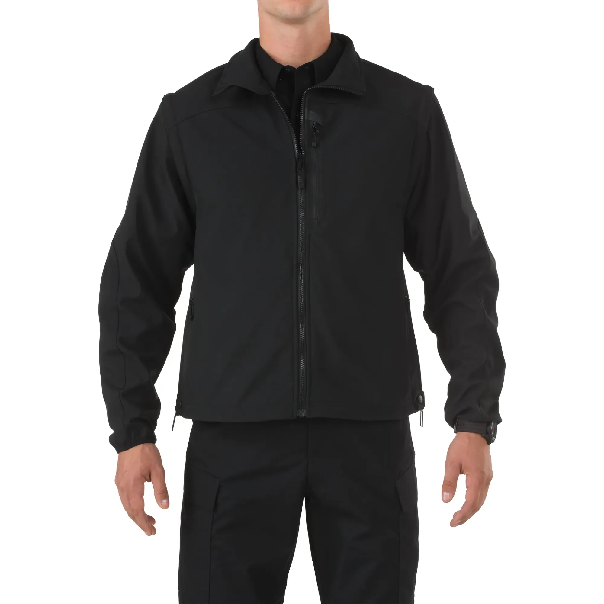 Valiant Softshell Jacket — Black (1)