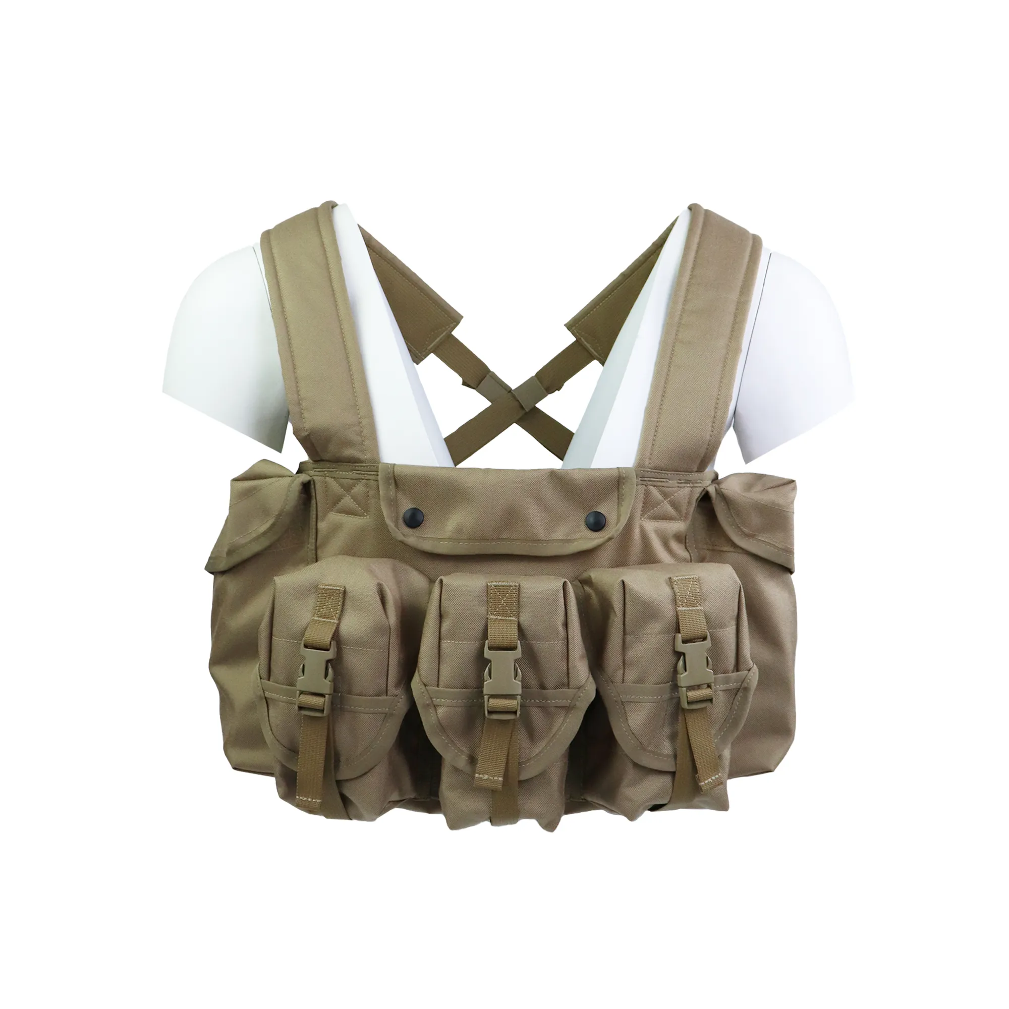M170 Classic Chest Rig — Coyote (1)