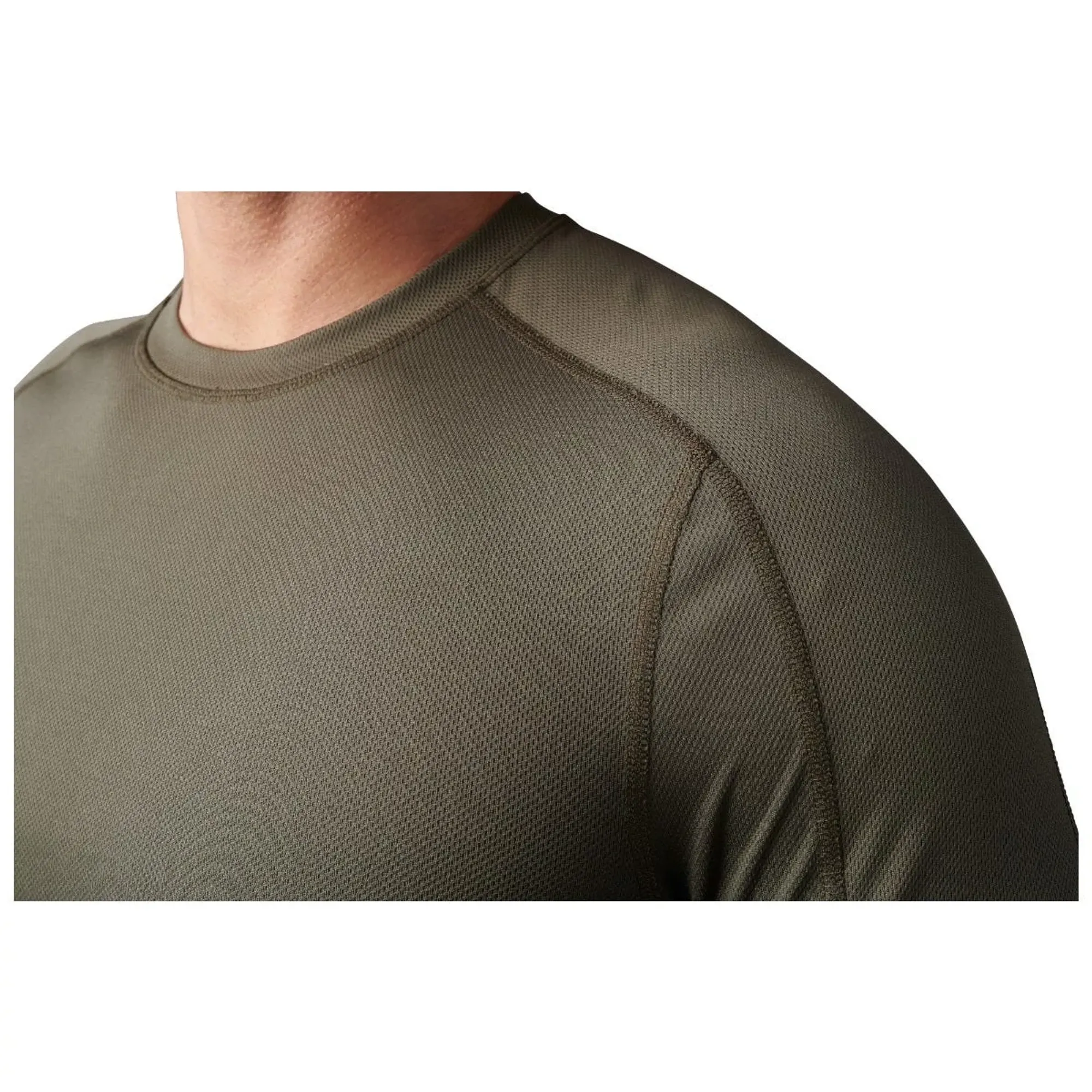 Tropos Long Sleeve Baselayer Top — Black (4)
