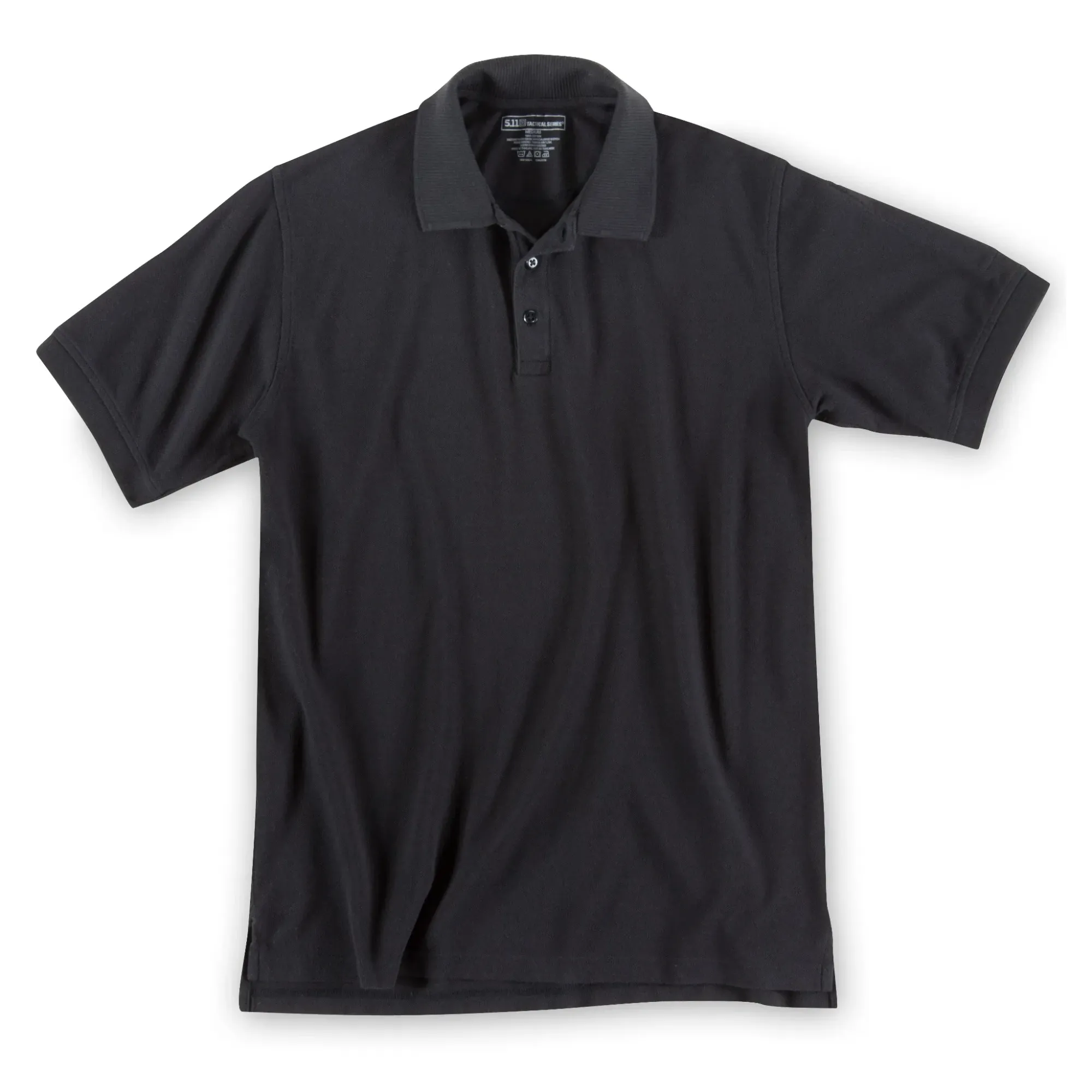 Professional Short Sleeve Polo — Black (1)