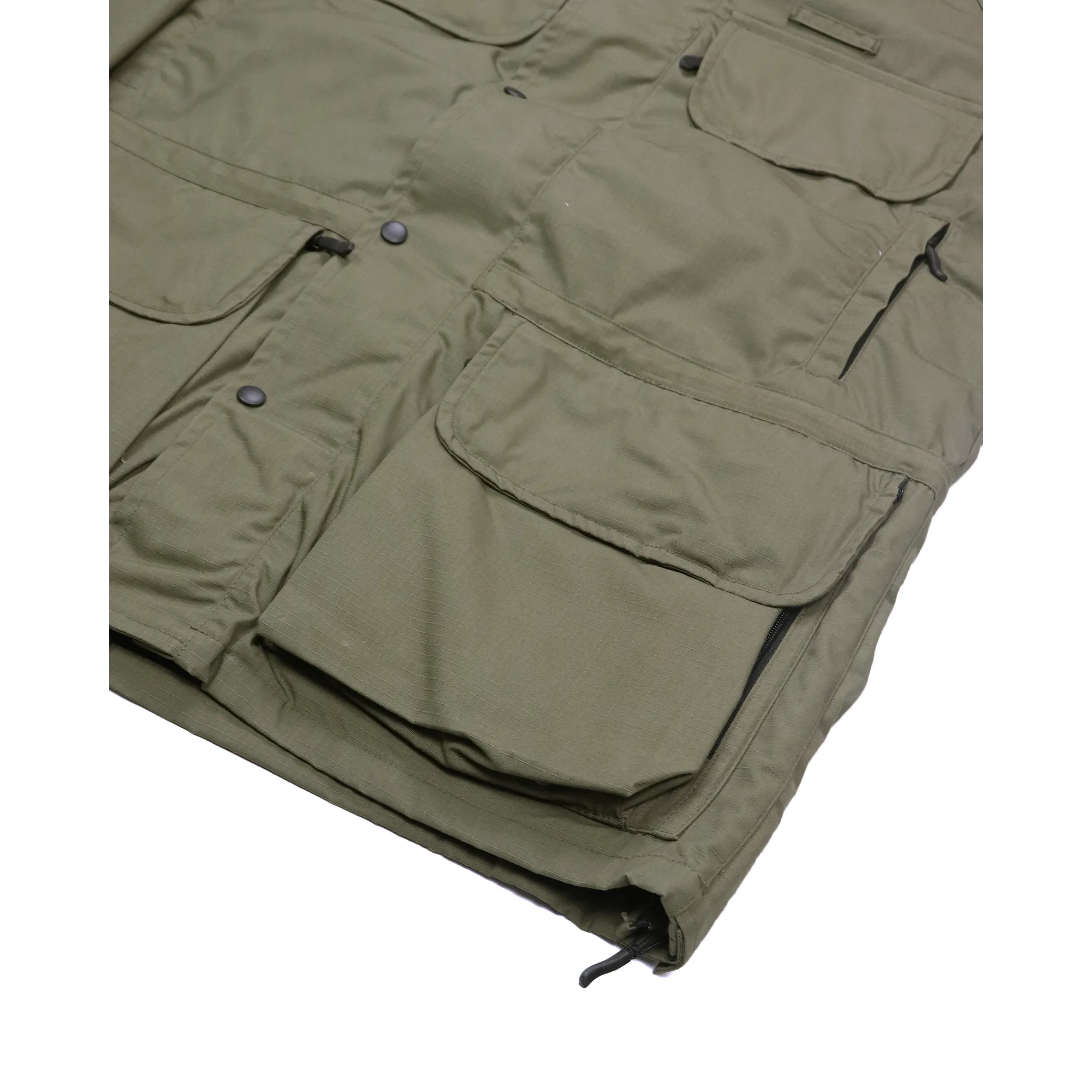 B315 Avenger mantil sa skidljivom flis postavom — Olive Green (3)