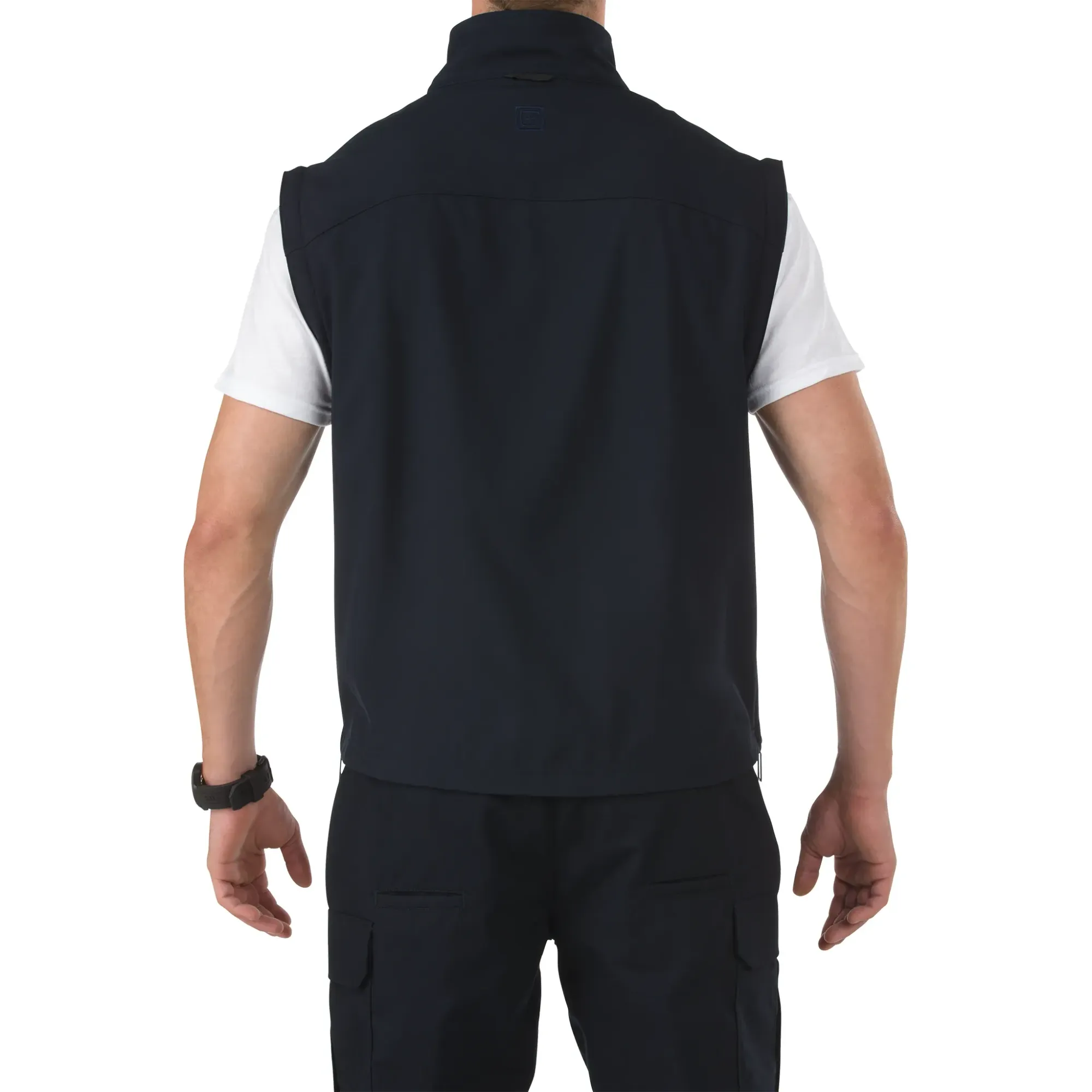 Valiant Softshell Jacket — Dark Navy (4)