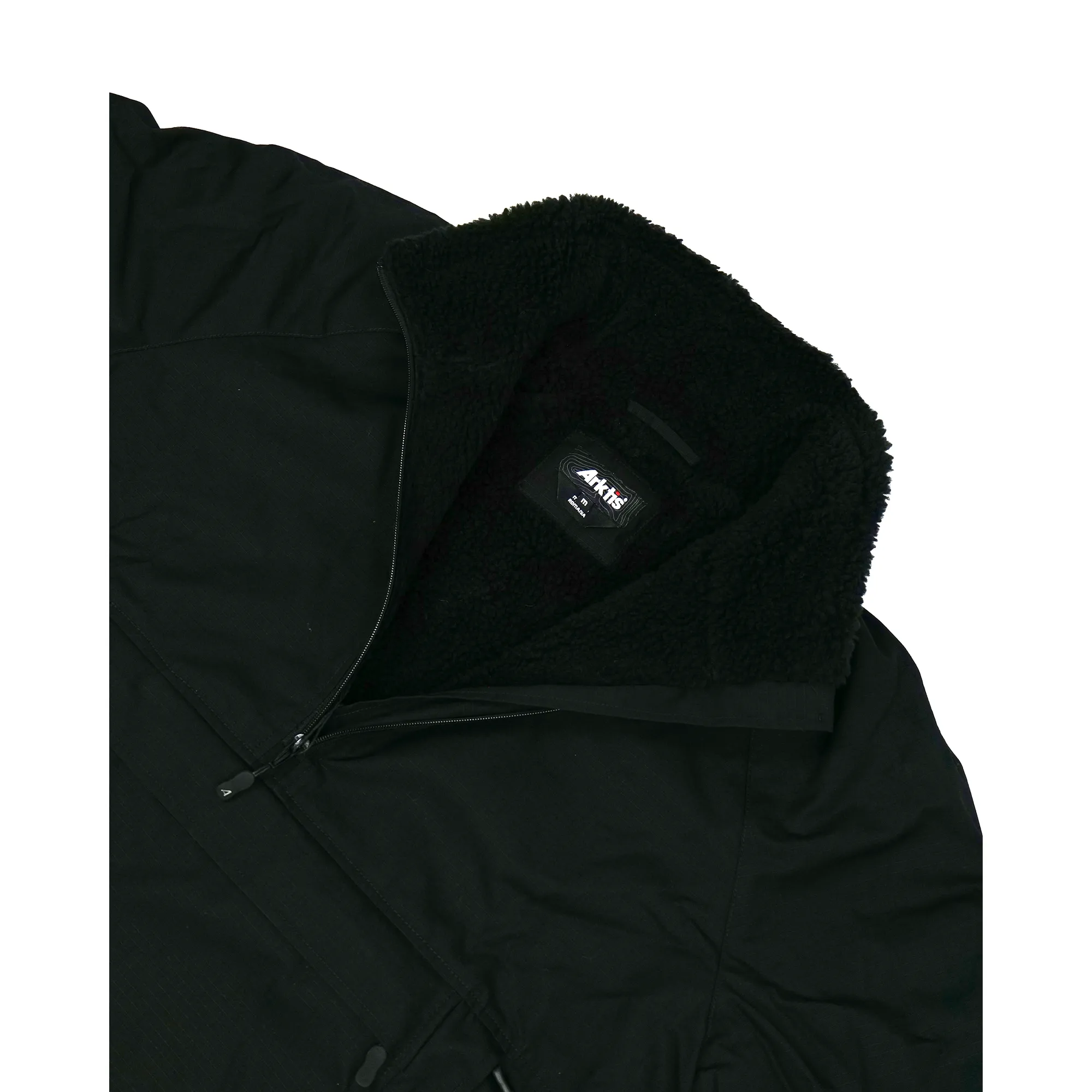 A220 Mammoth Shirt W/ Hood — Black (2)
