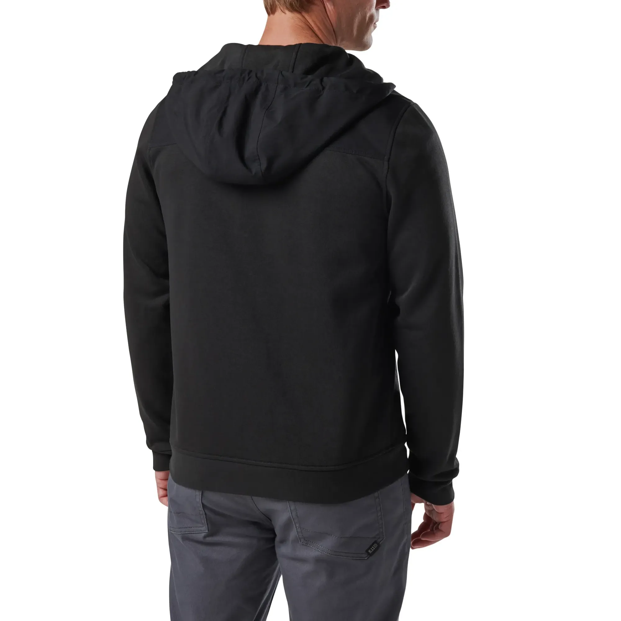 Arms Full Zip Jacket — Black (4)