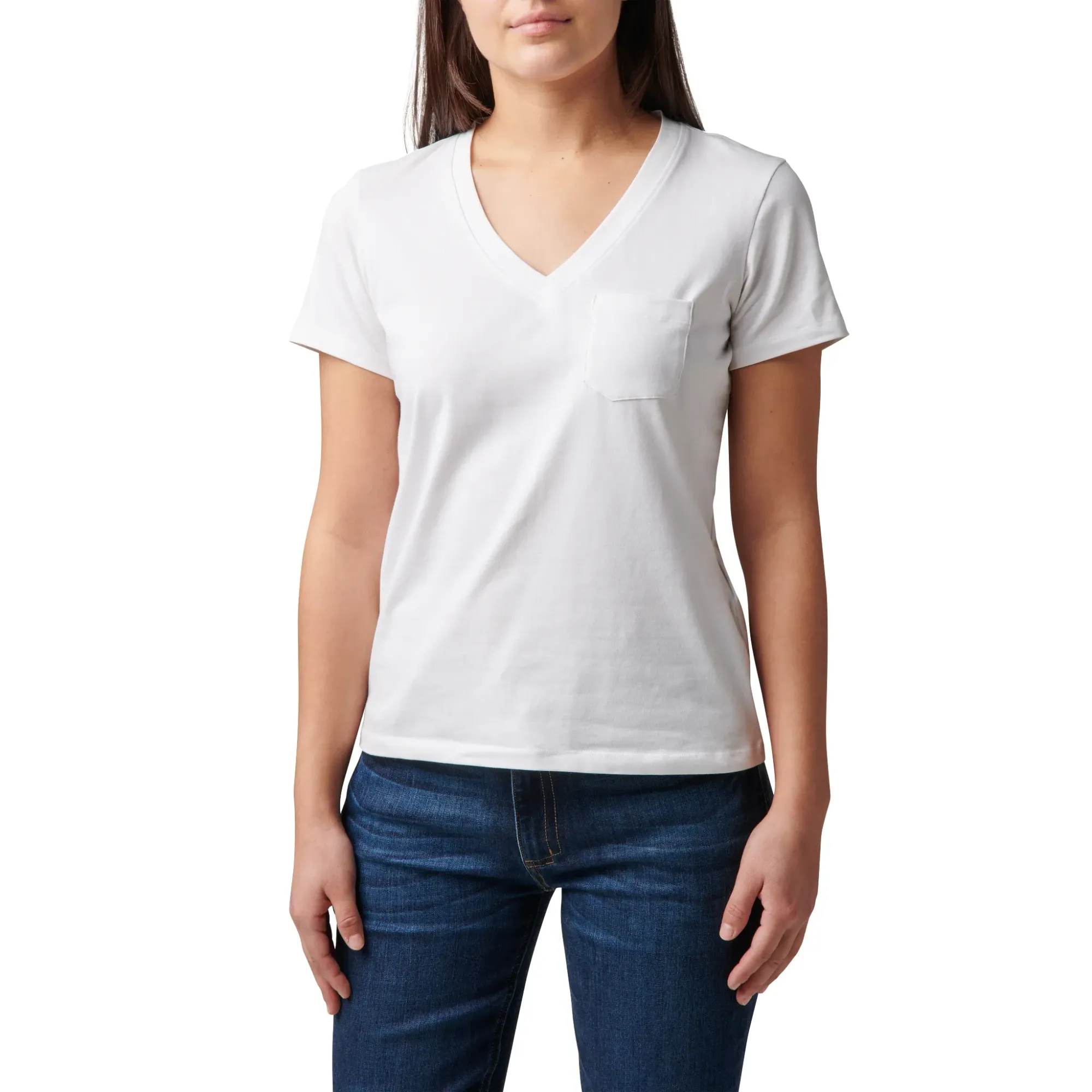 Bailey Short Sleeve Tee — White (1)
