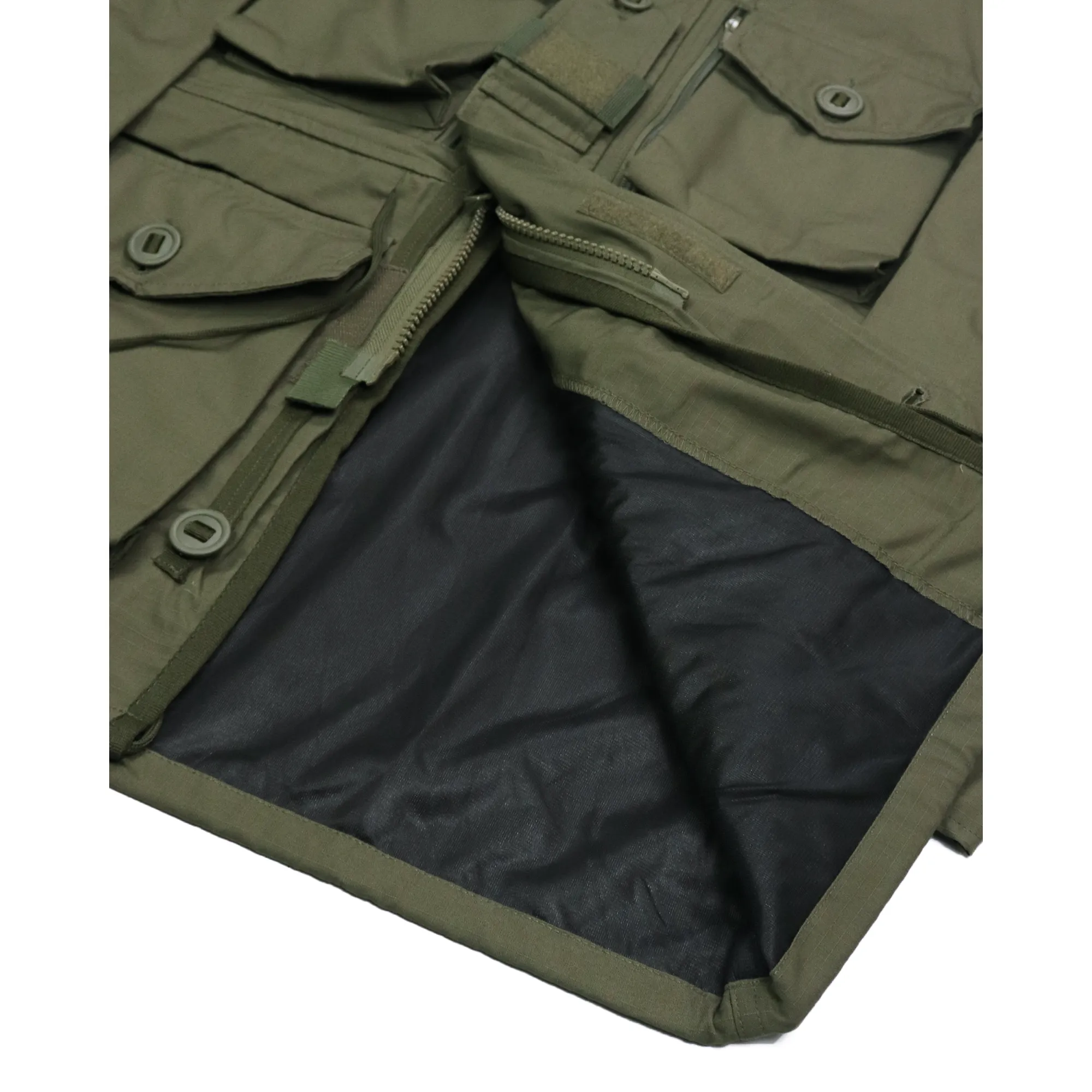 B310 Waterproof Combat Smock — Olive Green (4)