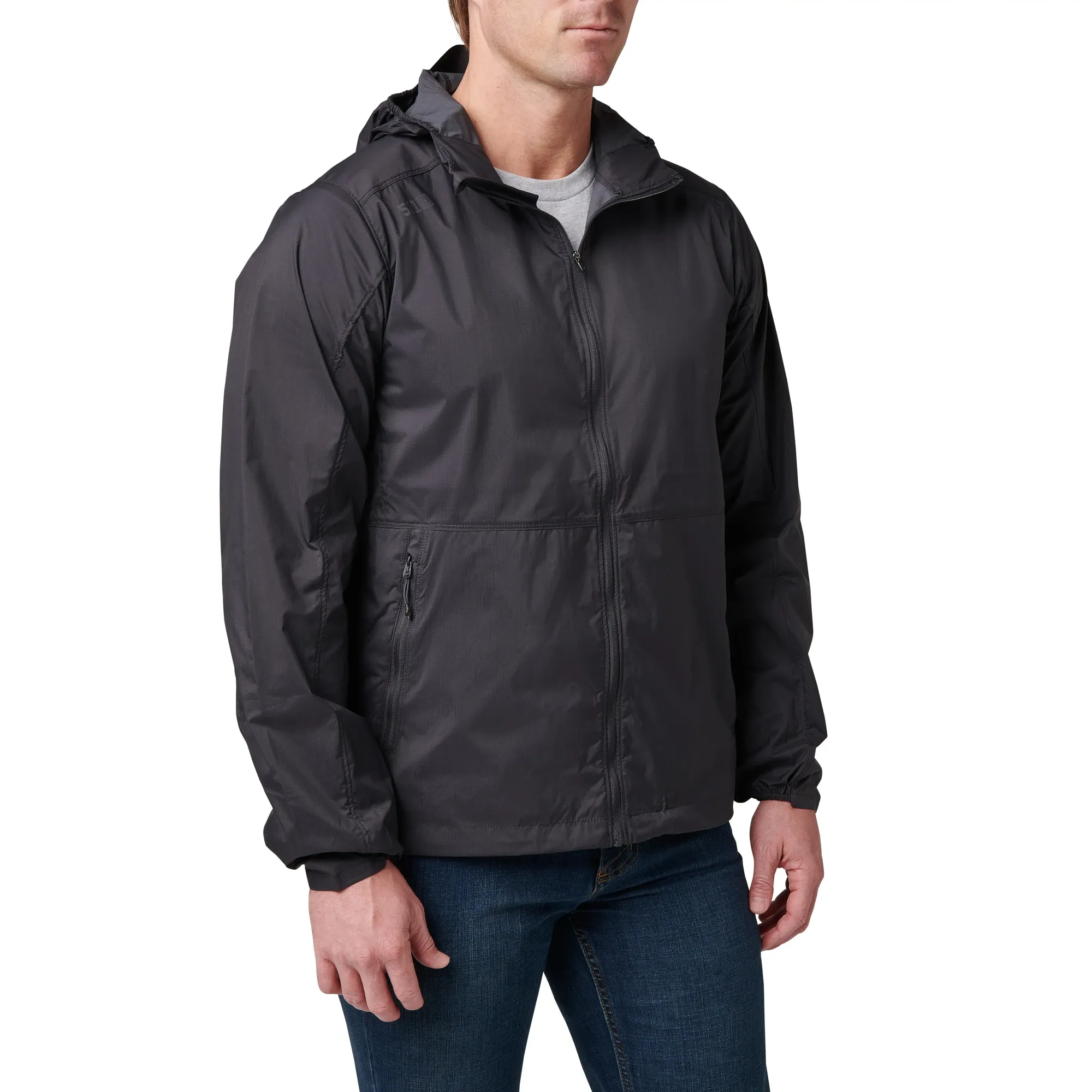 Packable Windbreaker — Volcanic (2)