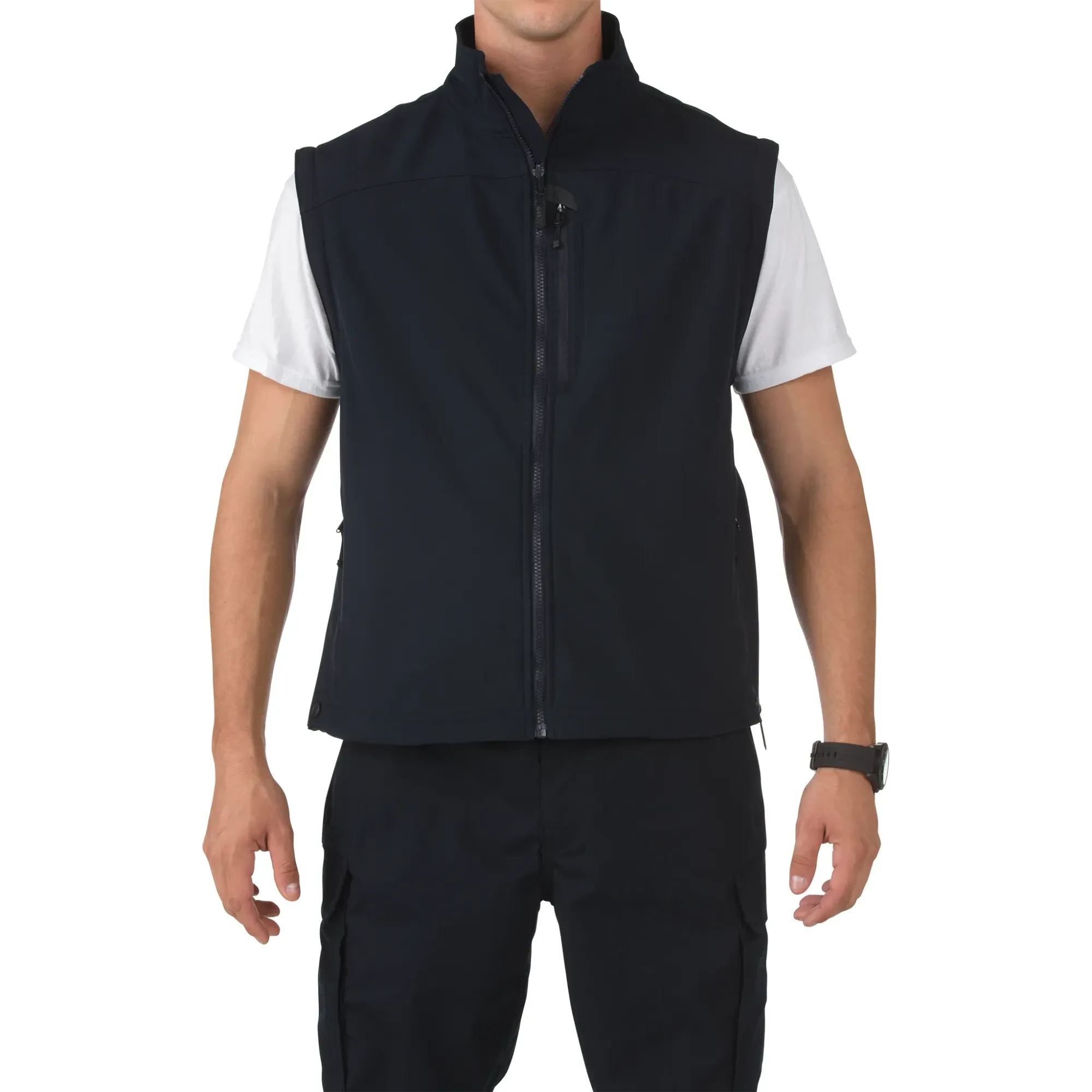 Valiant Softshell Jacket — Dark Navy (3)