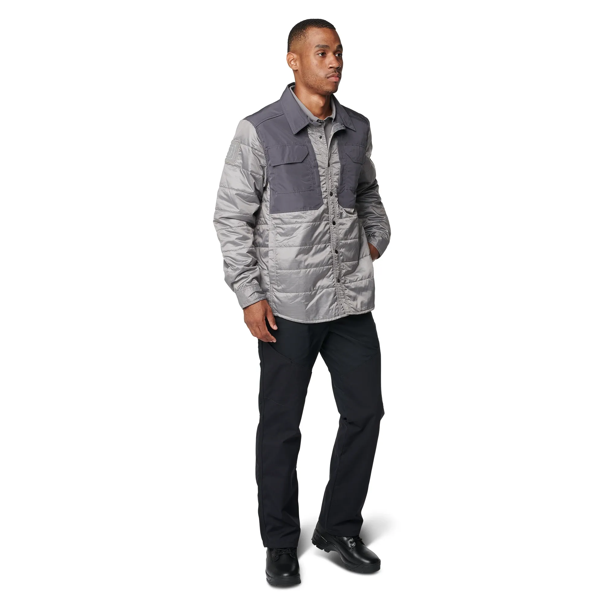 Peninsula Insulator Shirt Jacket — Storm (3)