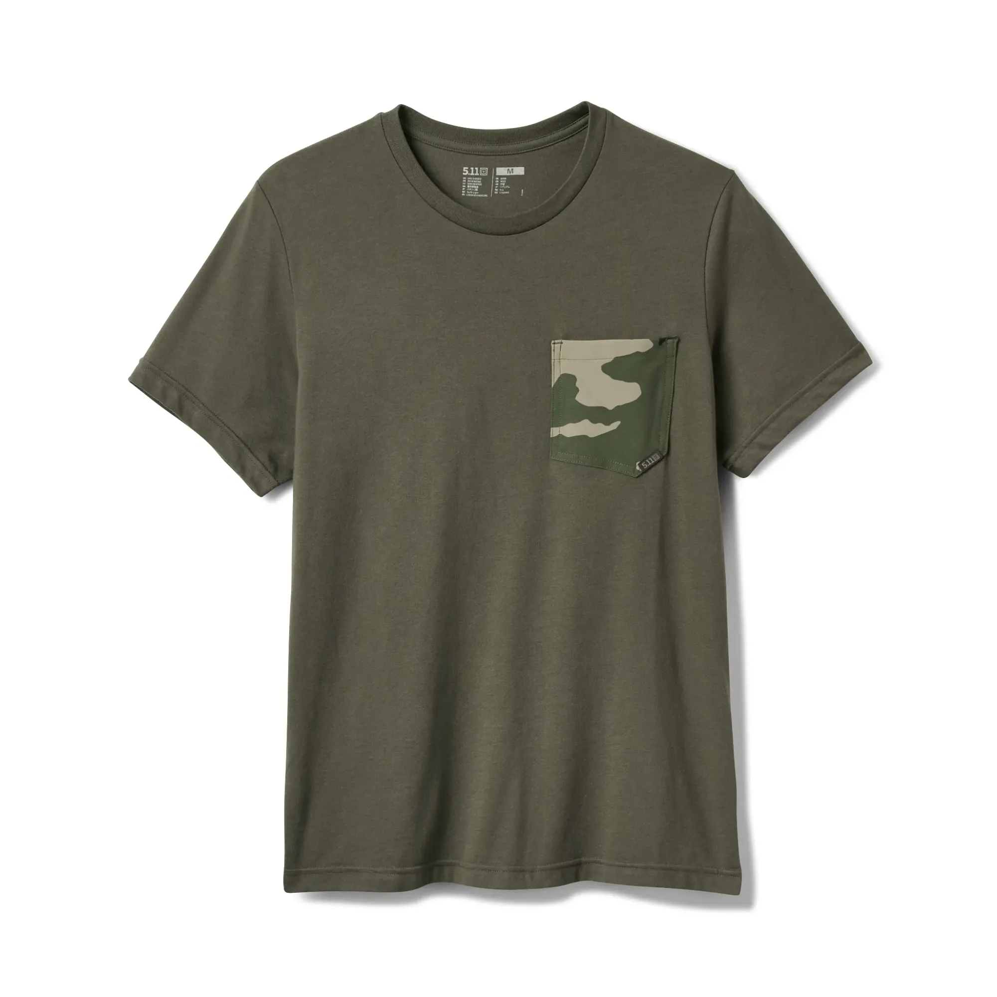 Special Edition Pocket Tee — Ranger Green / Woodland Camo (1)