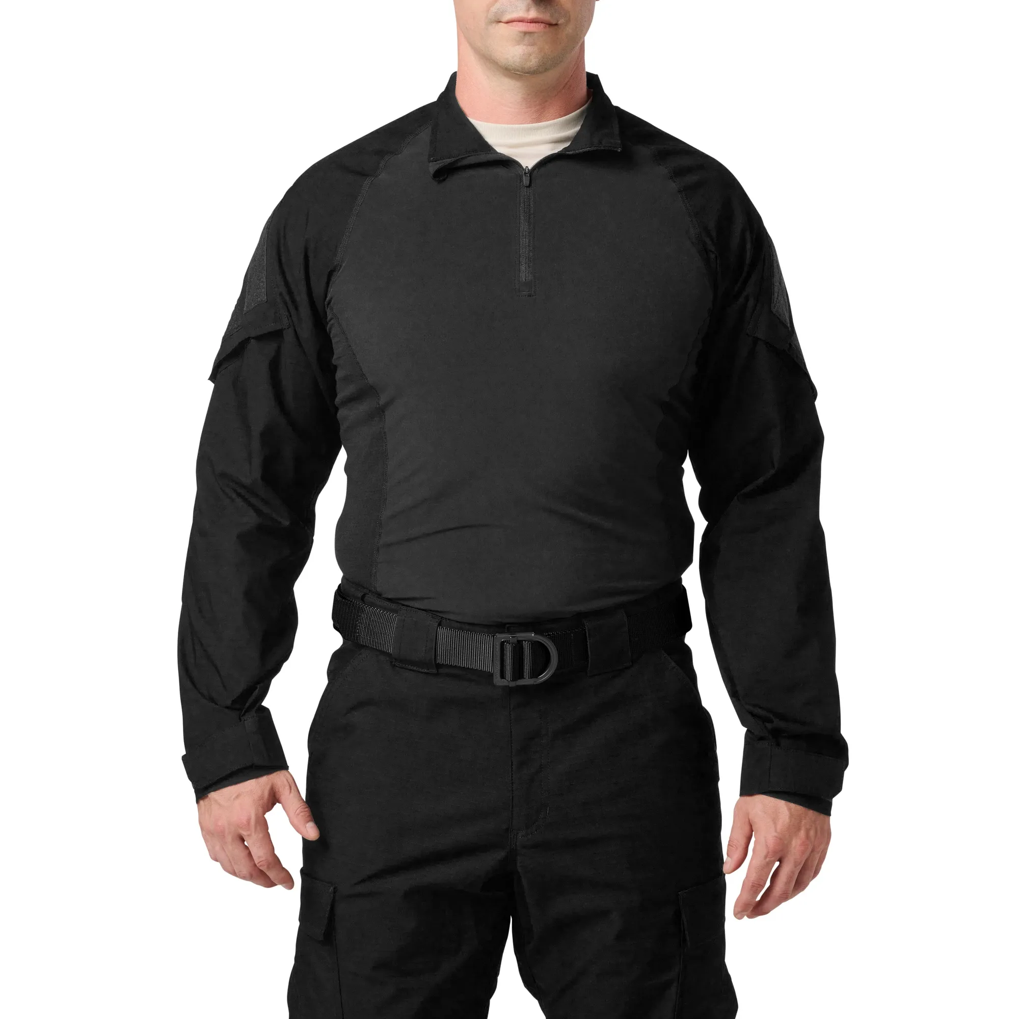 Flex-Tac® TDU® Rapid Long Sleeve Shirt — Black (1)