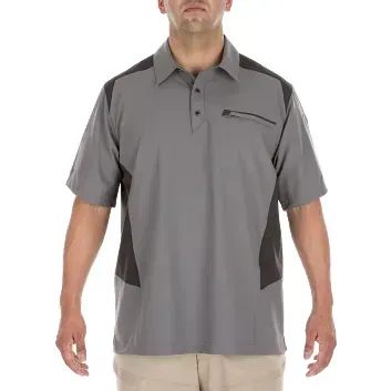 Freedom Flex Polo — Mosstone (1)