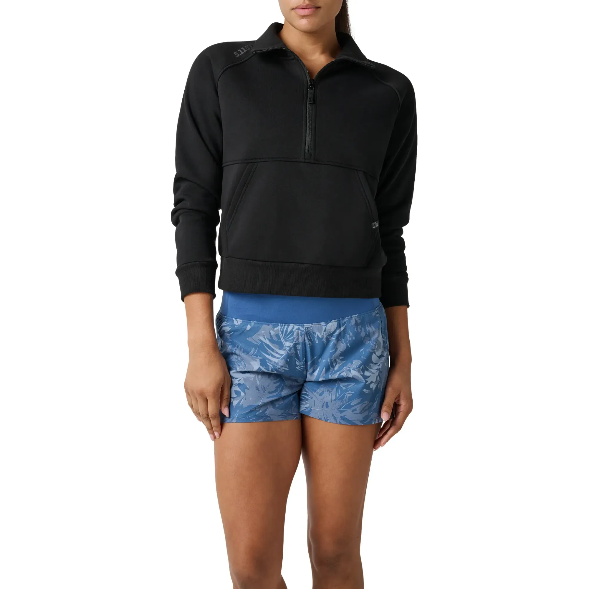 Women's Arrive Quarter Zip Jacket (Black) — slika 3
