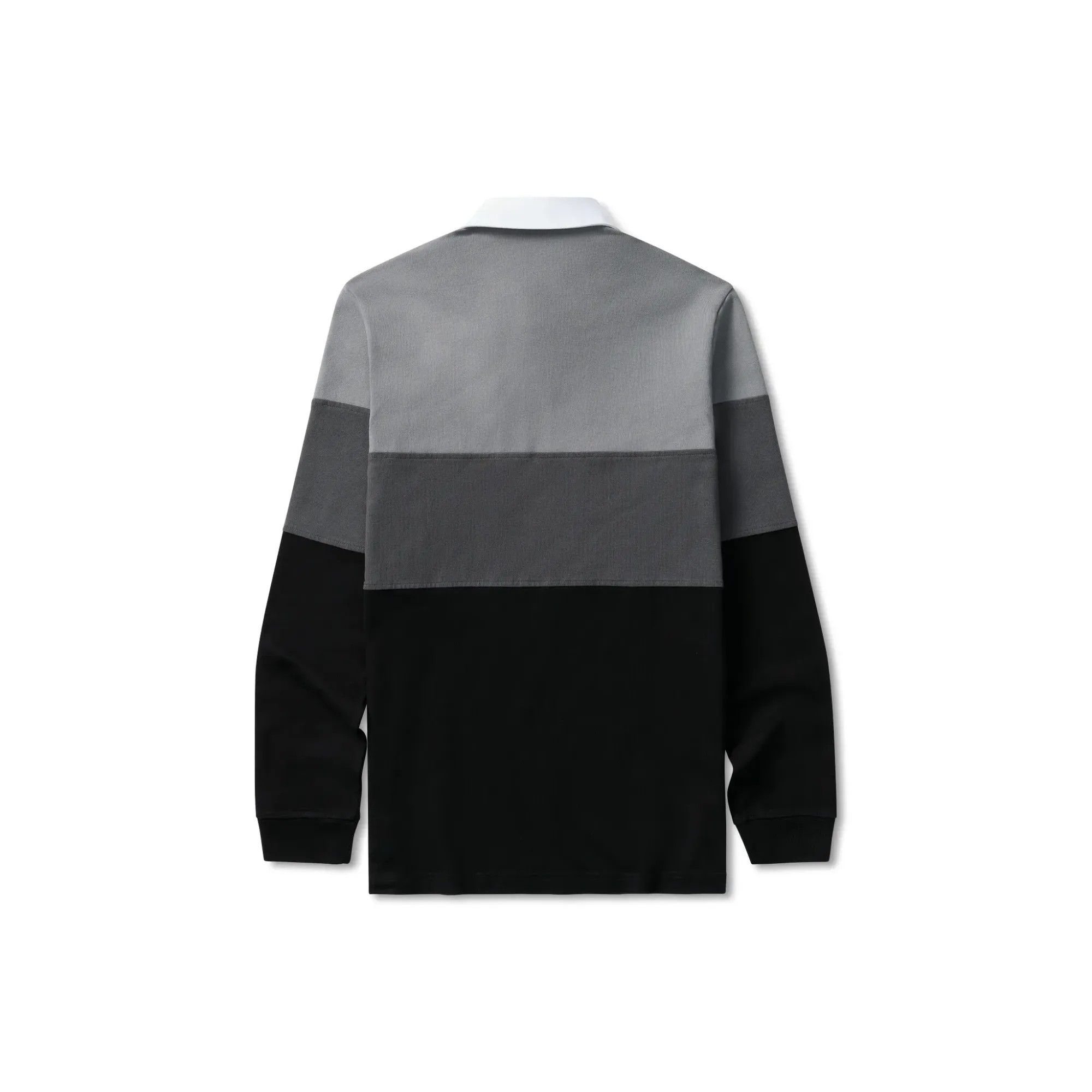 Milford Rugby Long Sleeve Shirt — Black (2)