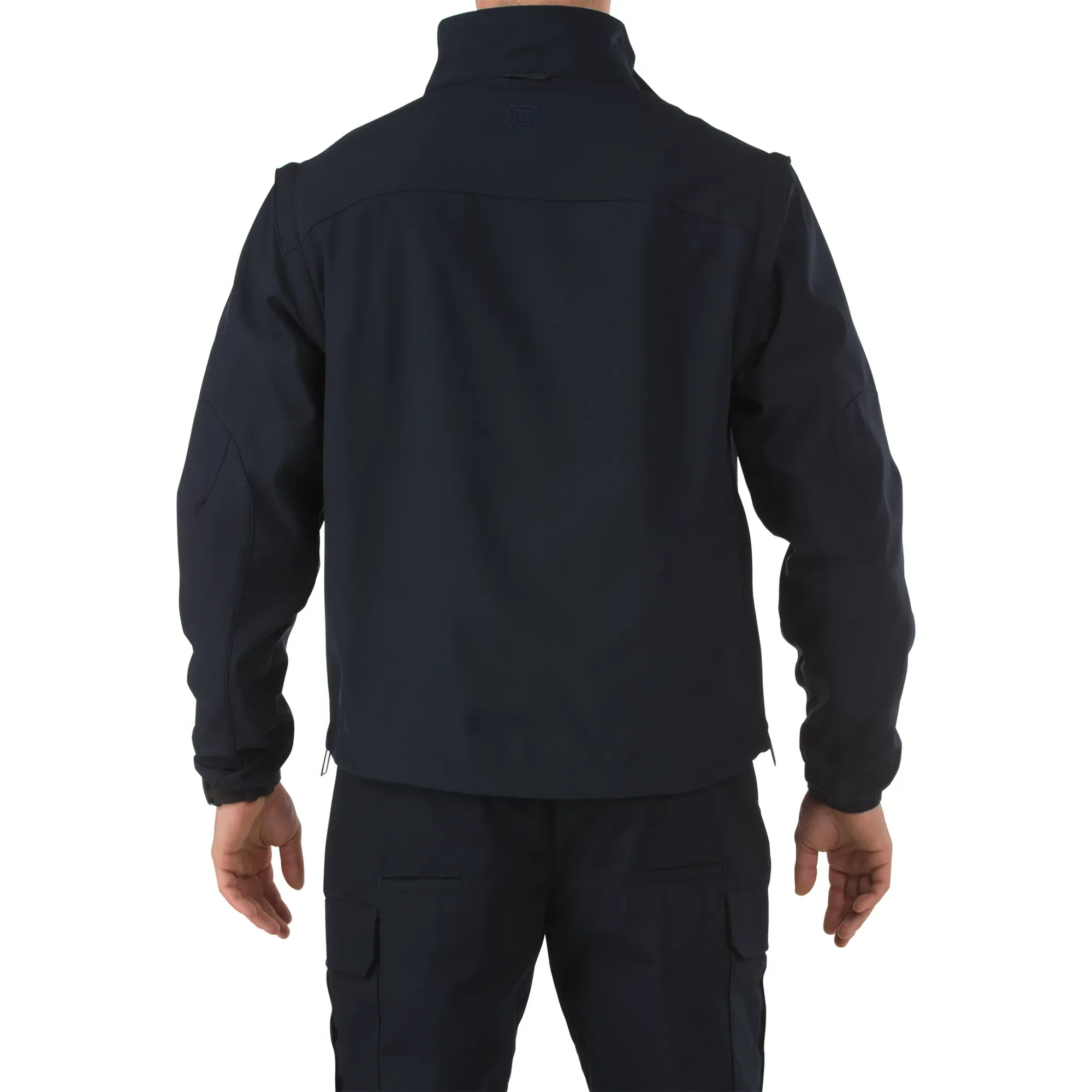 Valiant Softshell Jacket — Dark Navy (2)
