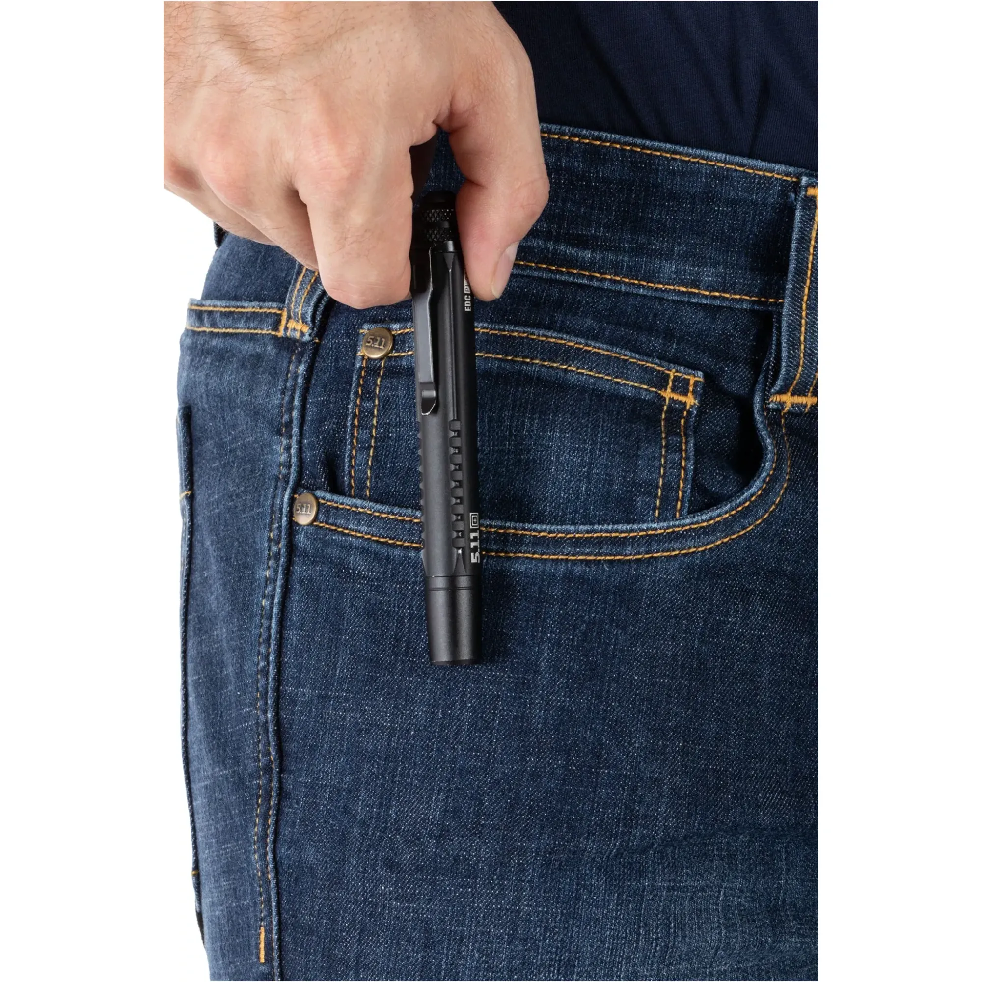 Defender-Flex Farmerke, Slim Fit, tamni indigo — slika 2