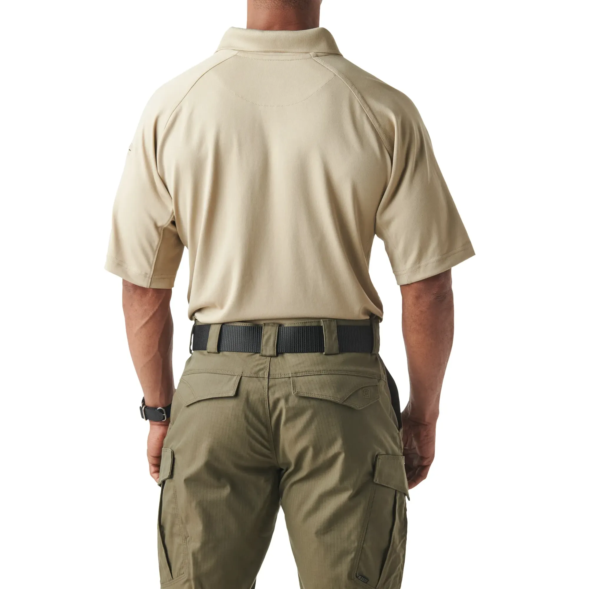 Performance polo majica kratkih rukava, Silver Tan bež — slika 2